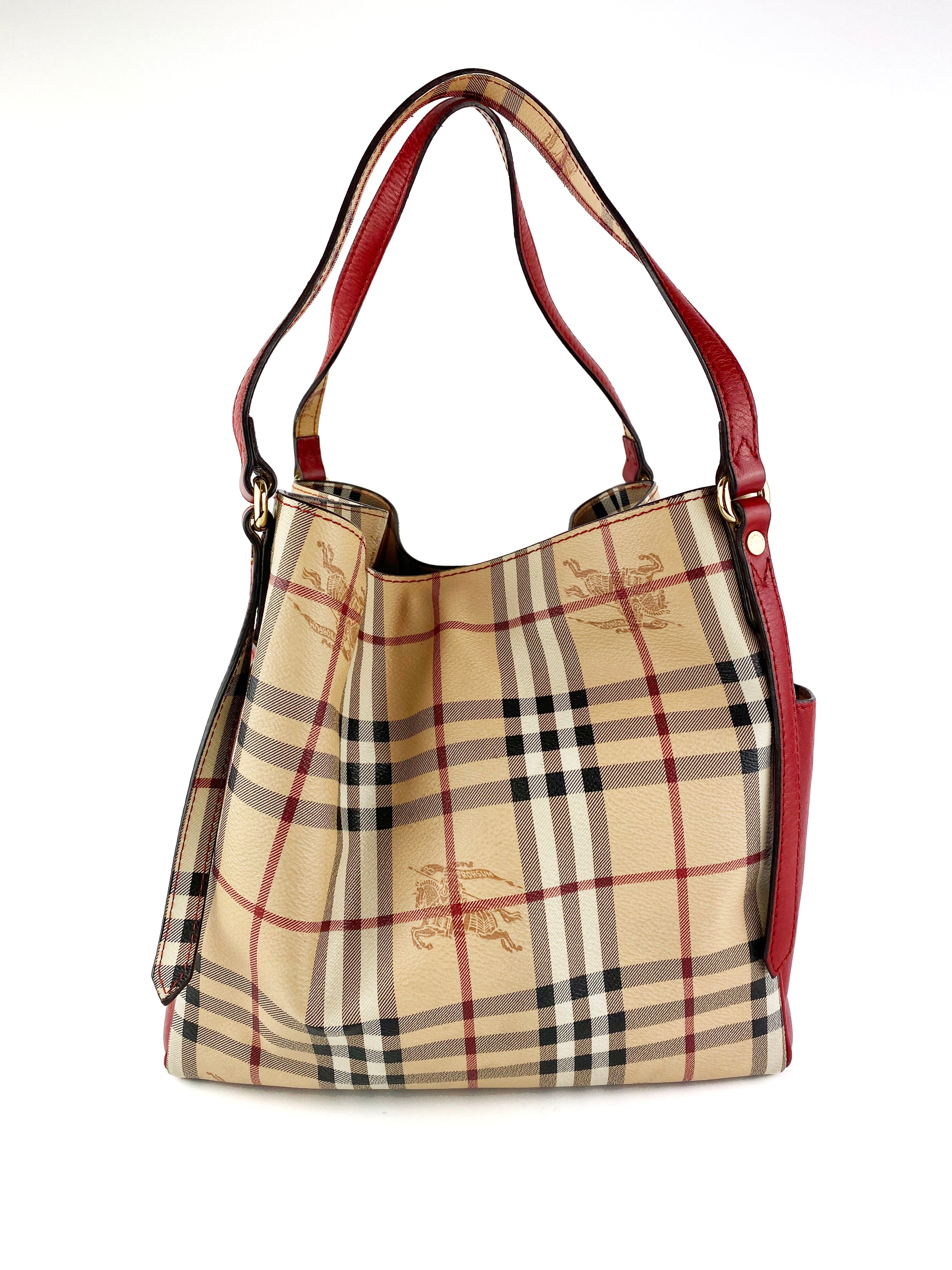 Burberry Haymarket Canterbury Tote