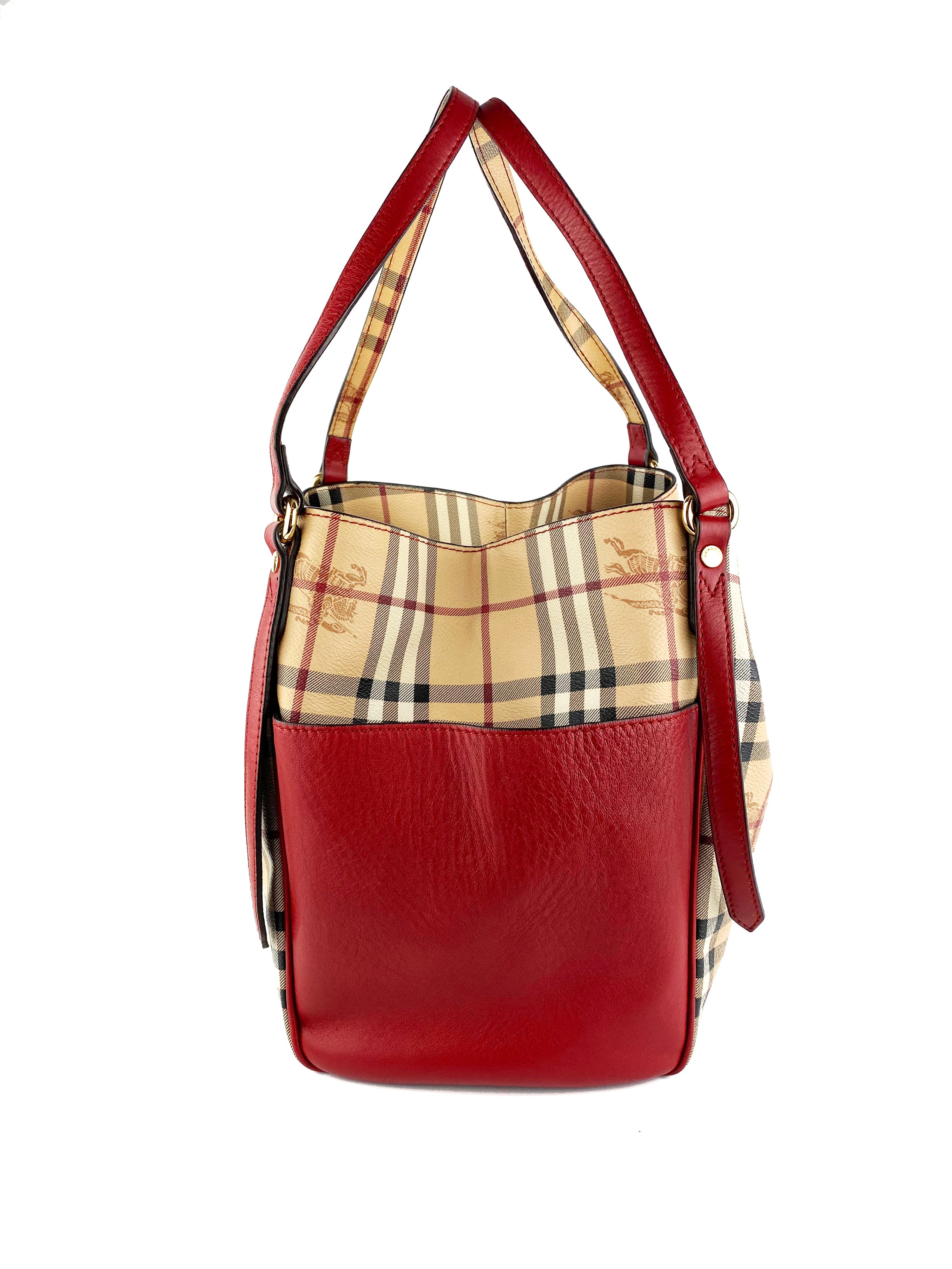 Burberry Haymarket Canterbury Tote