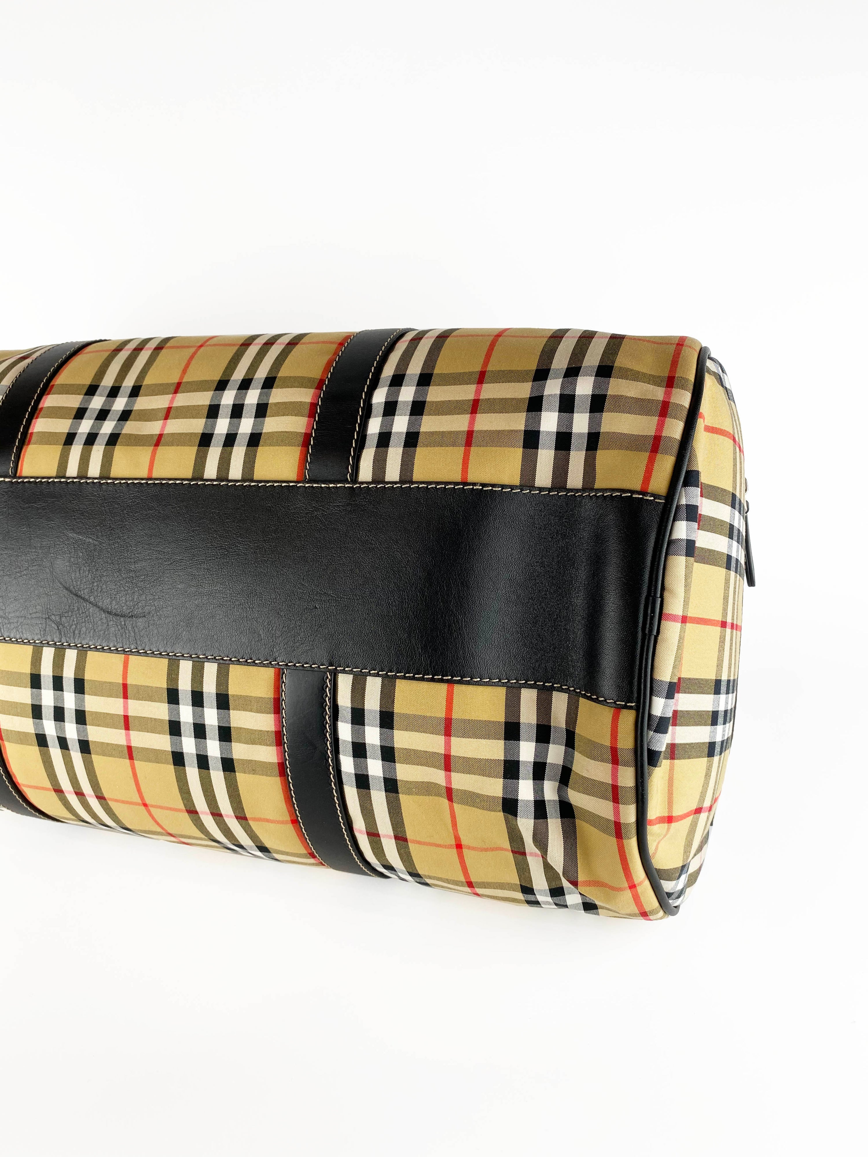 Burberry Kennedy Barrel Holdall Bag