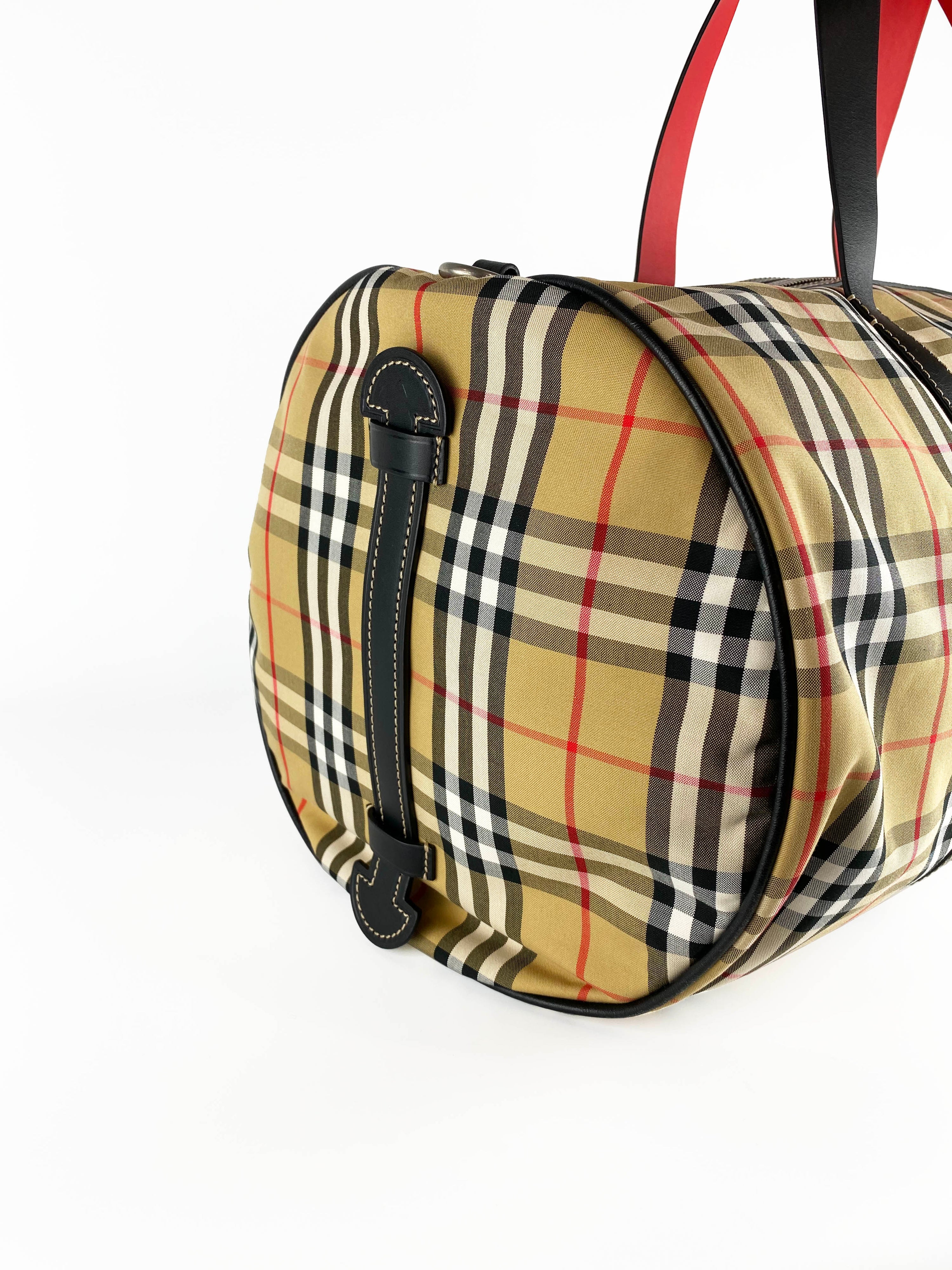 Burberry Kennedy Barrel Holdall Bag