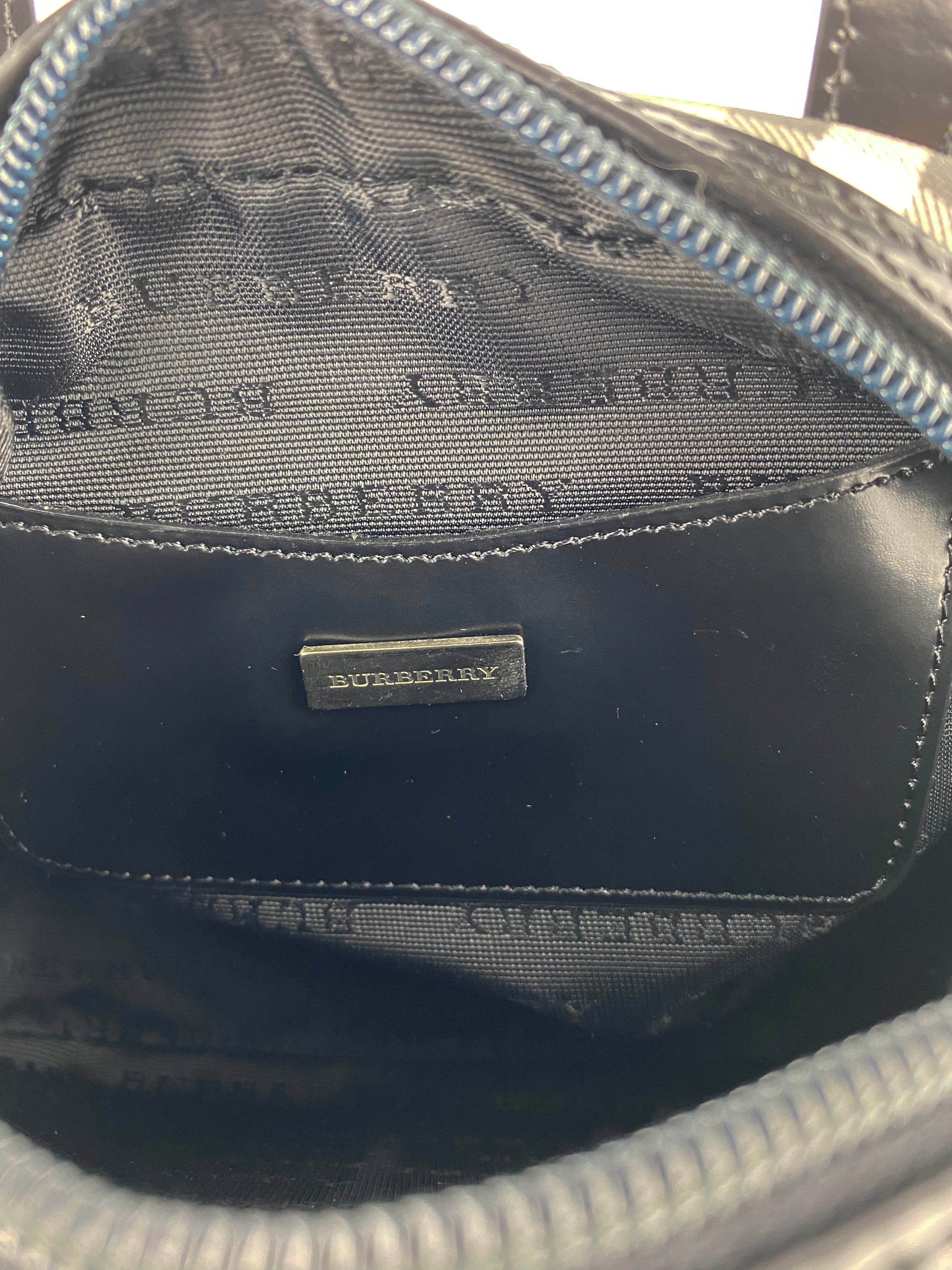 Burberry Mini Haymarket Bag