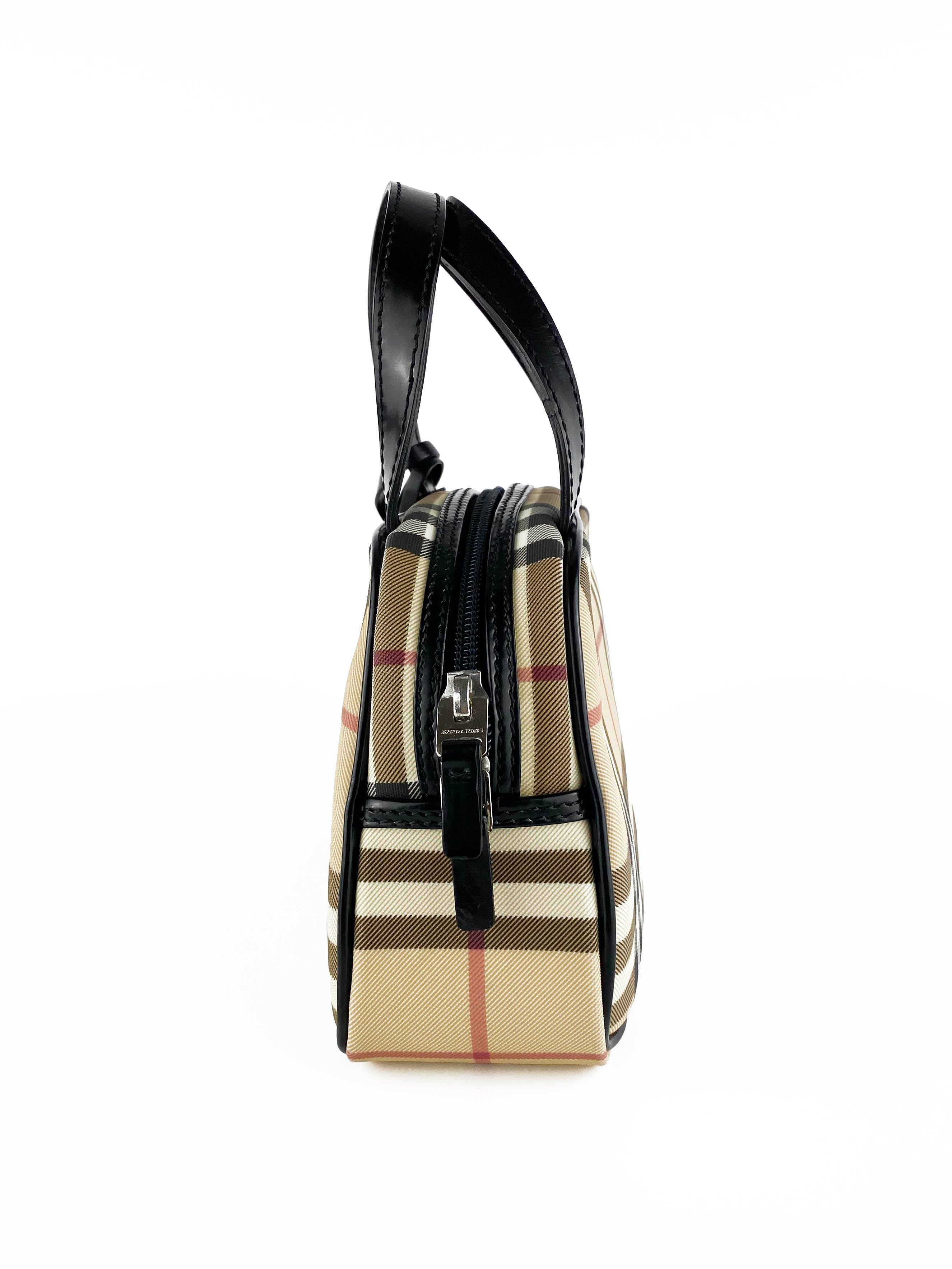 Burberry Mini Haymarket Bag