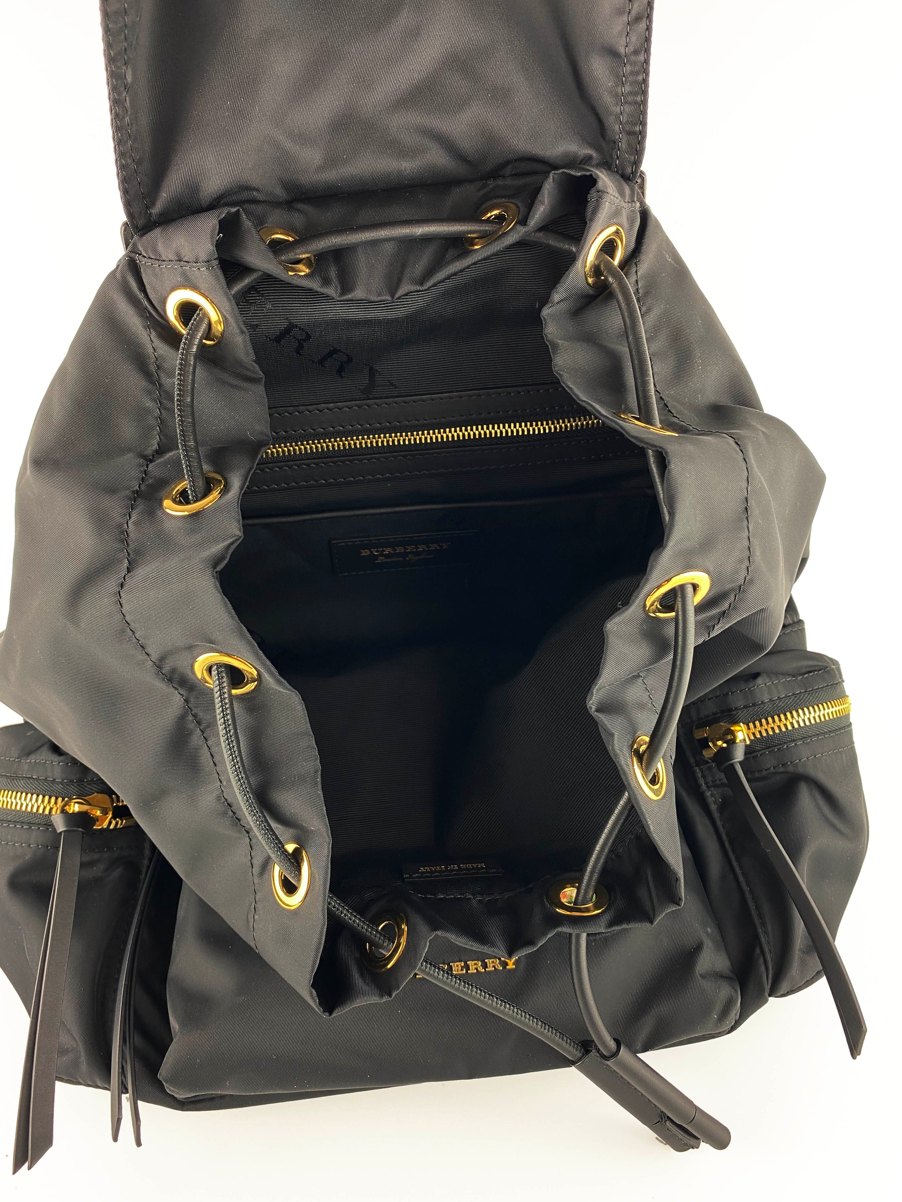 Burberry Patches Nylon Rucksack