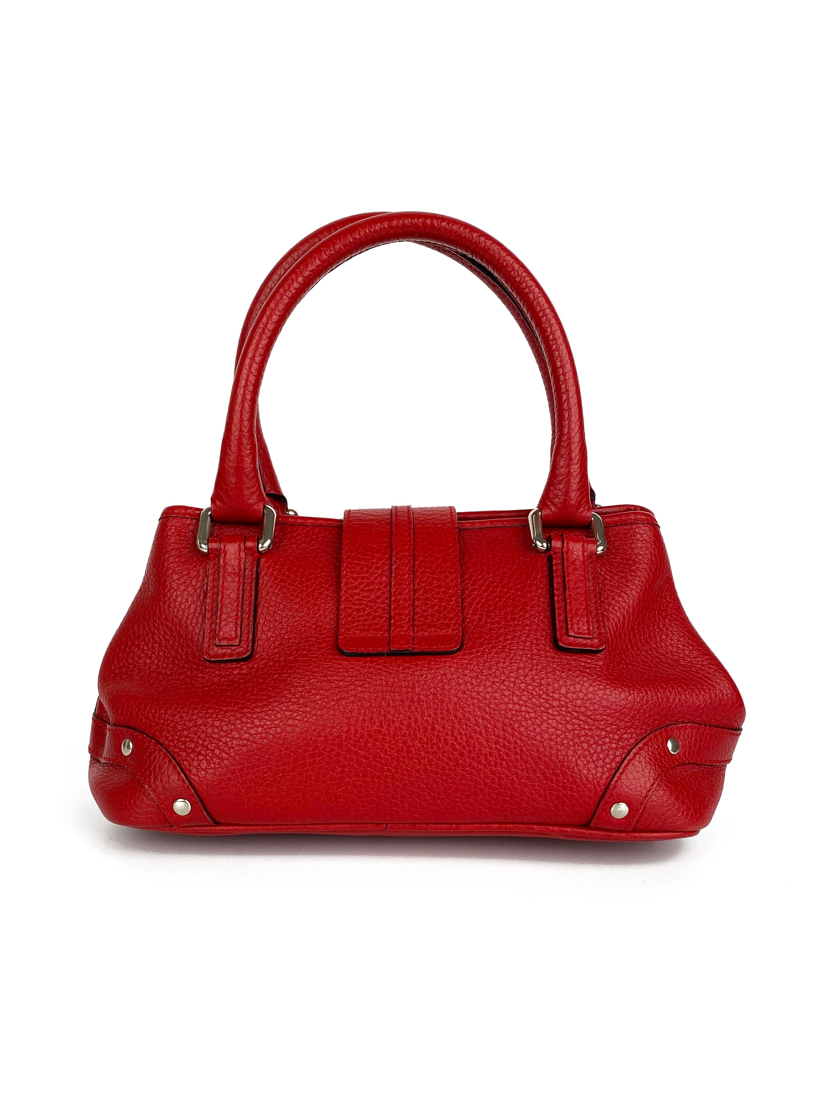 Burberry Small Red Vintage Bag