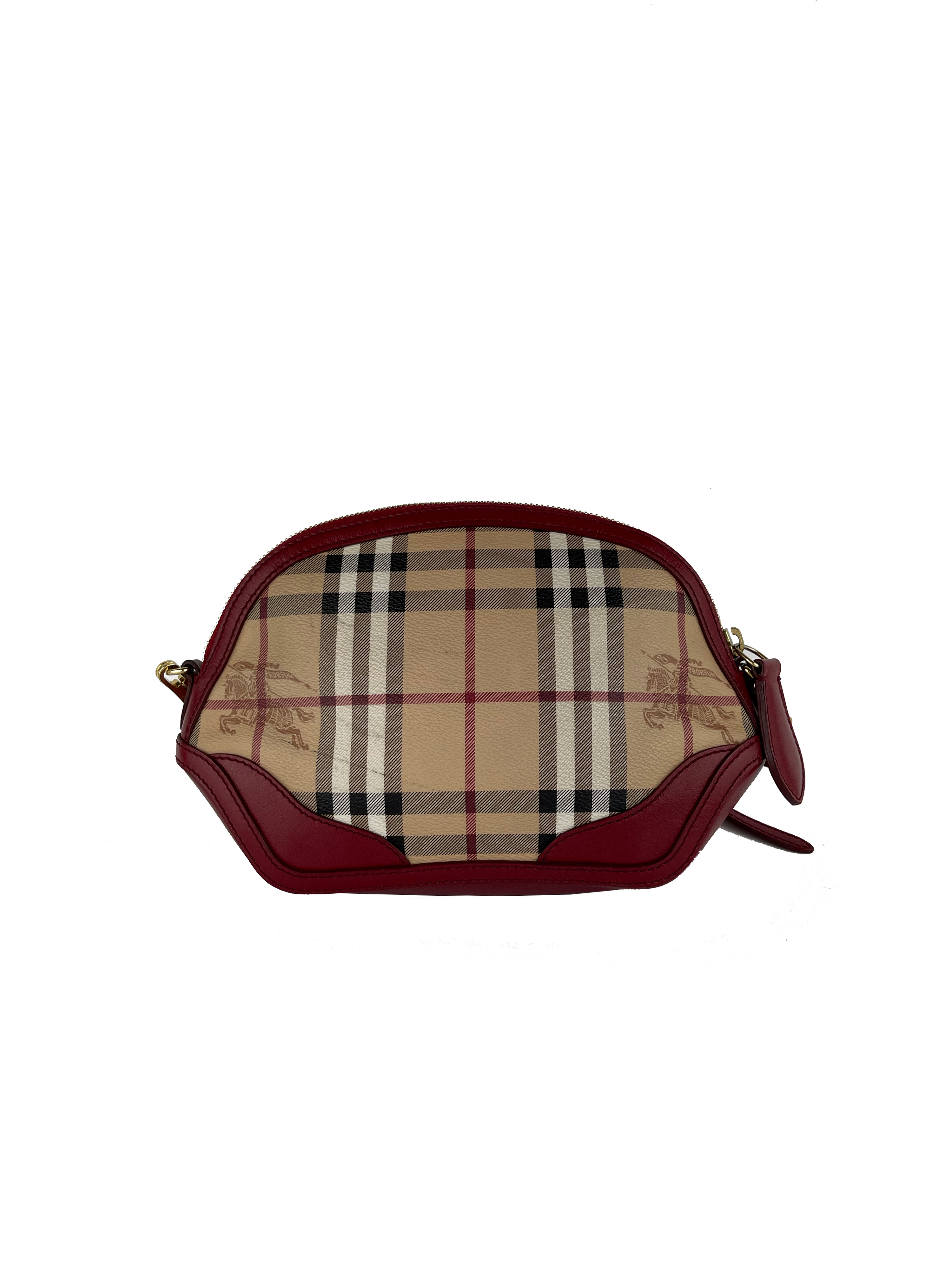 Burberry Haymarket Crossbody Pouch