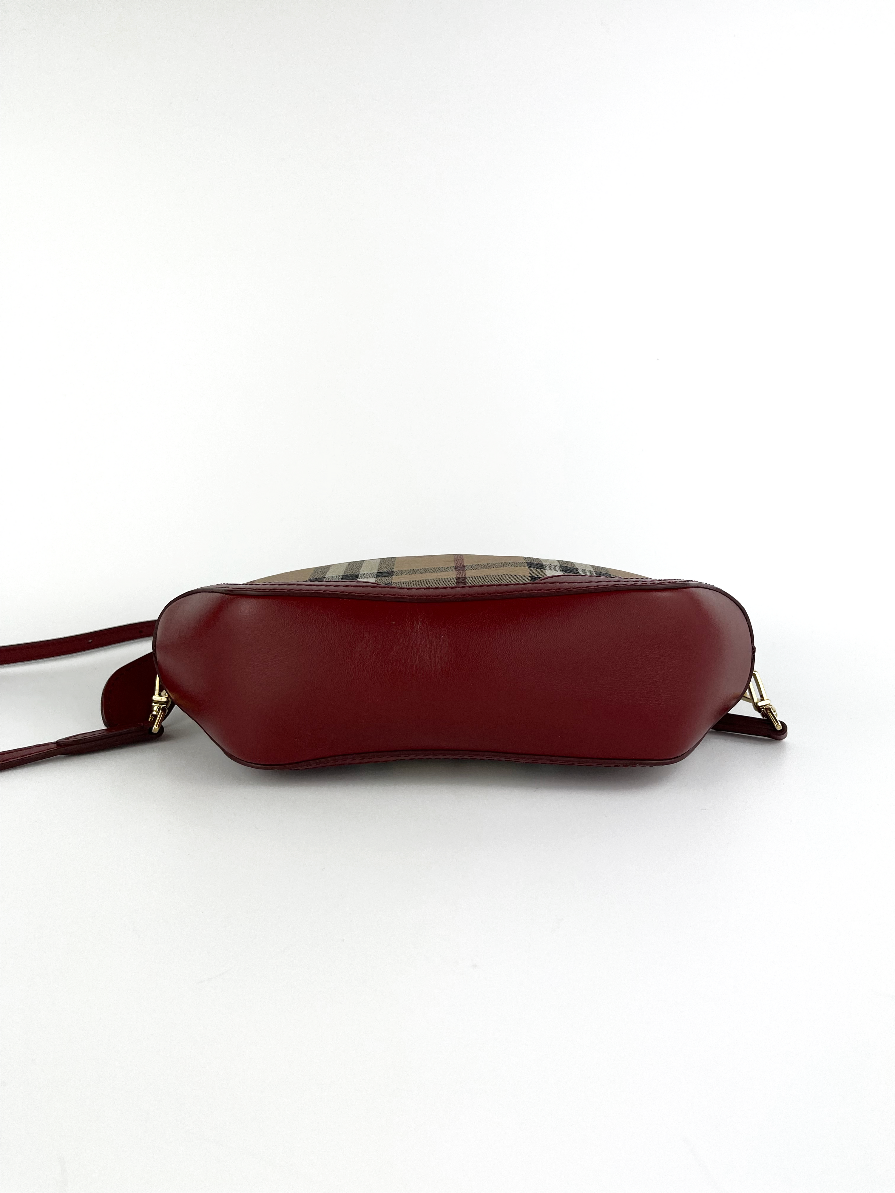 Burberry Haymarket Crossbody Pouch