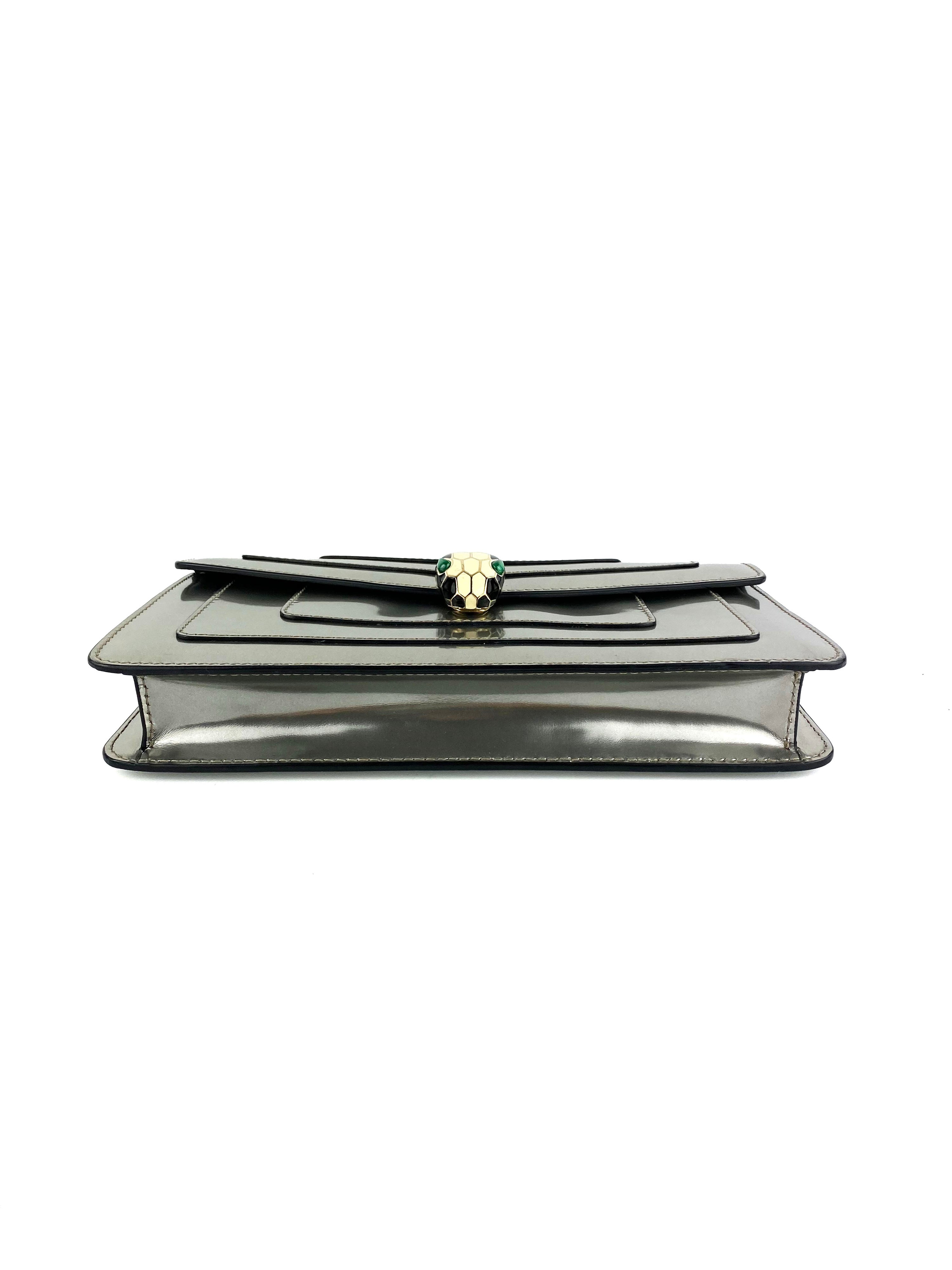 Bvlgari Serpenti Forever Chain Clutch