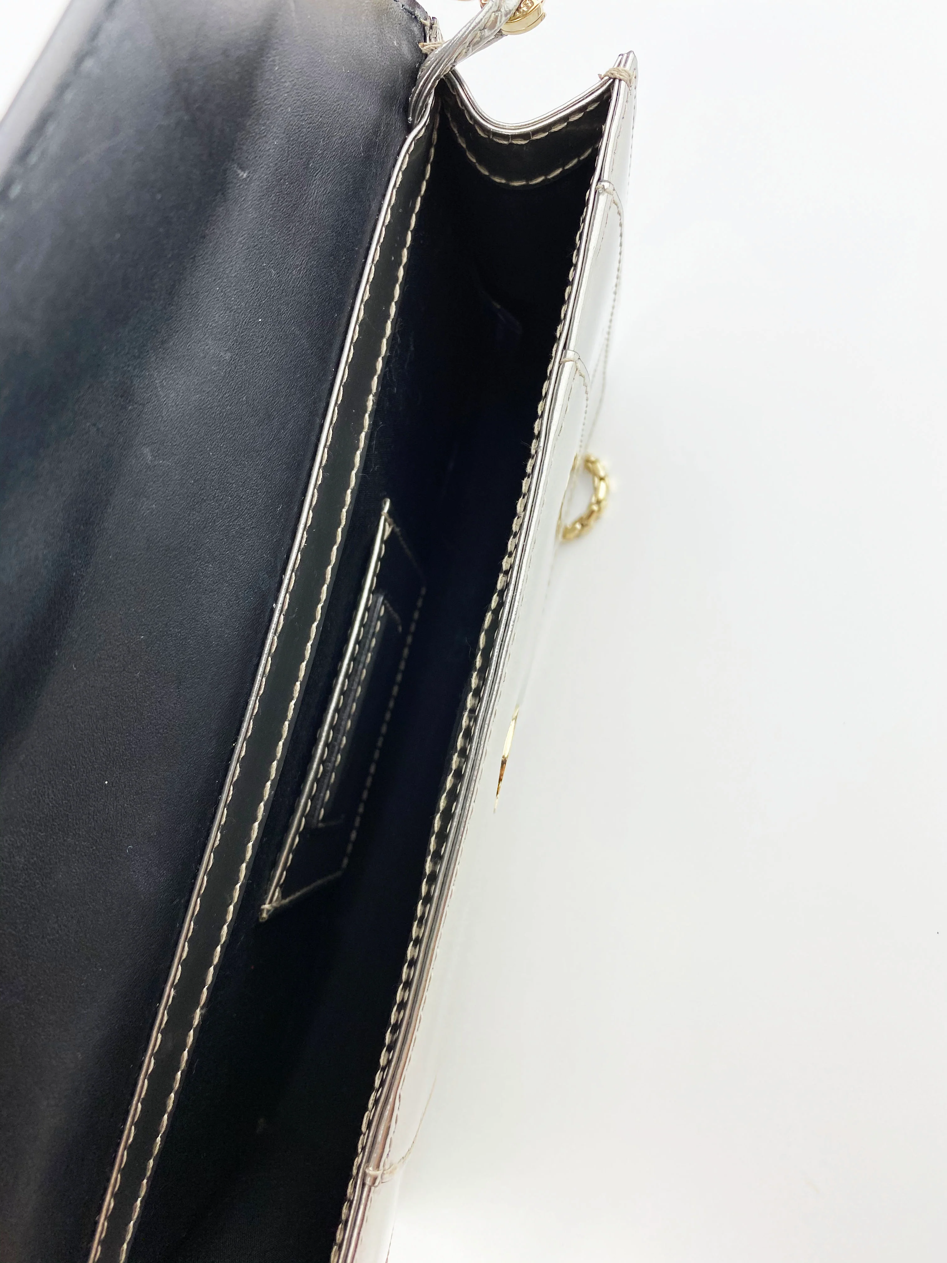 Bvlgari Serpenti Forever Chain Clutch