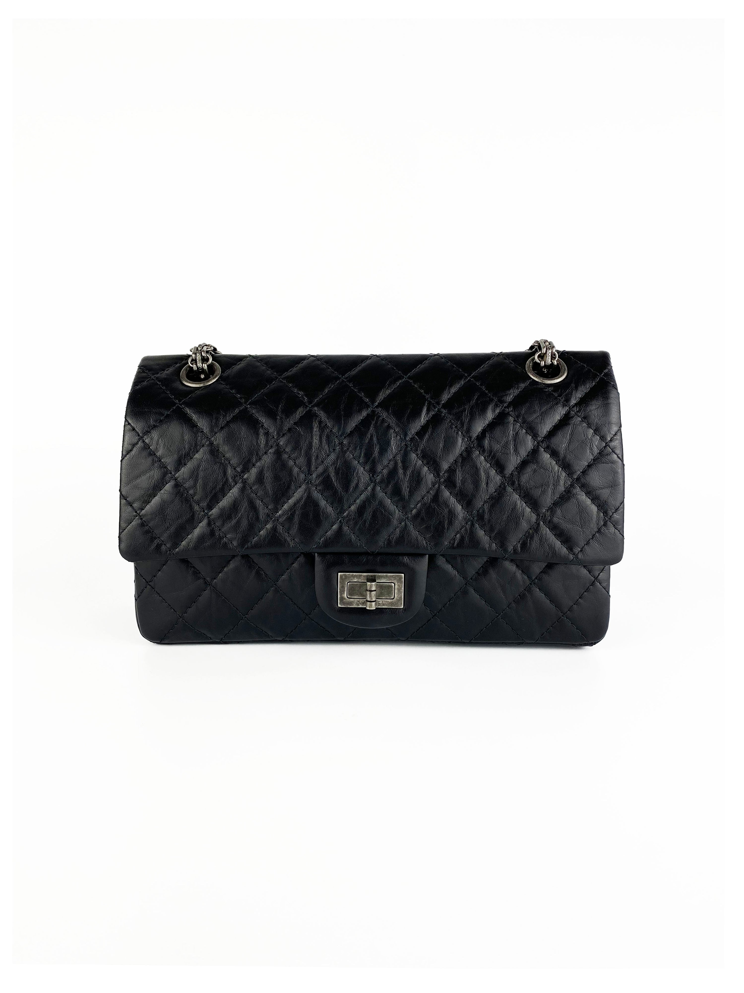 Chanel Black 2.55 Flap Bag