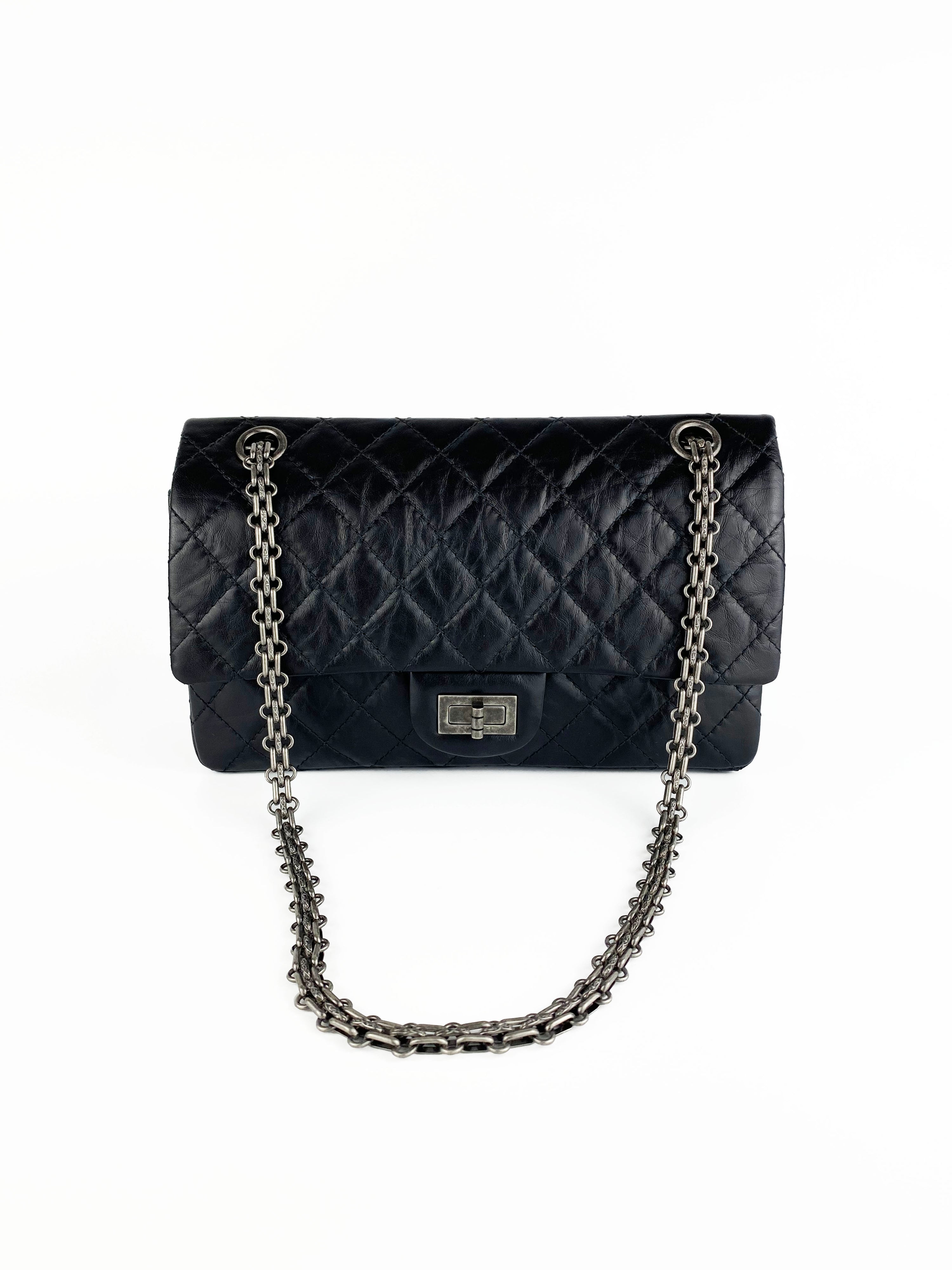 Chanel Black 2.55 Flap Bag