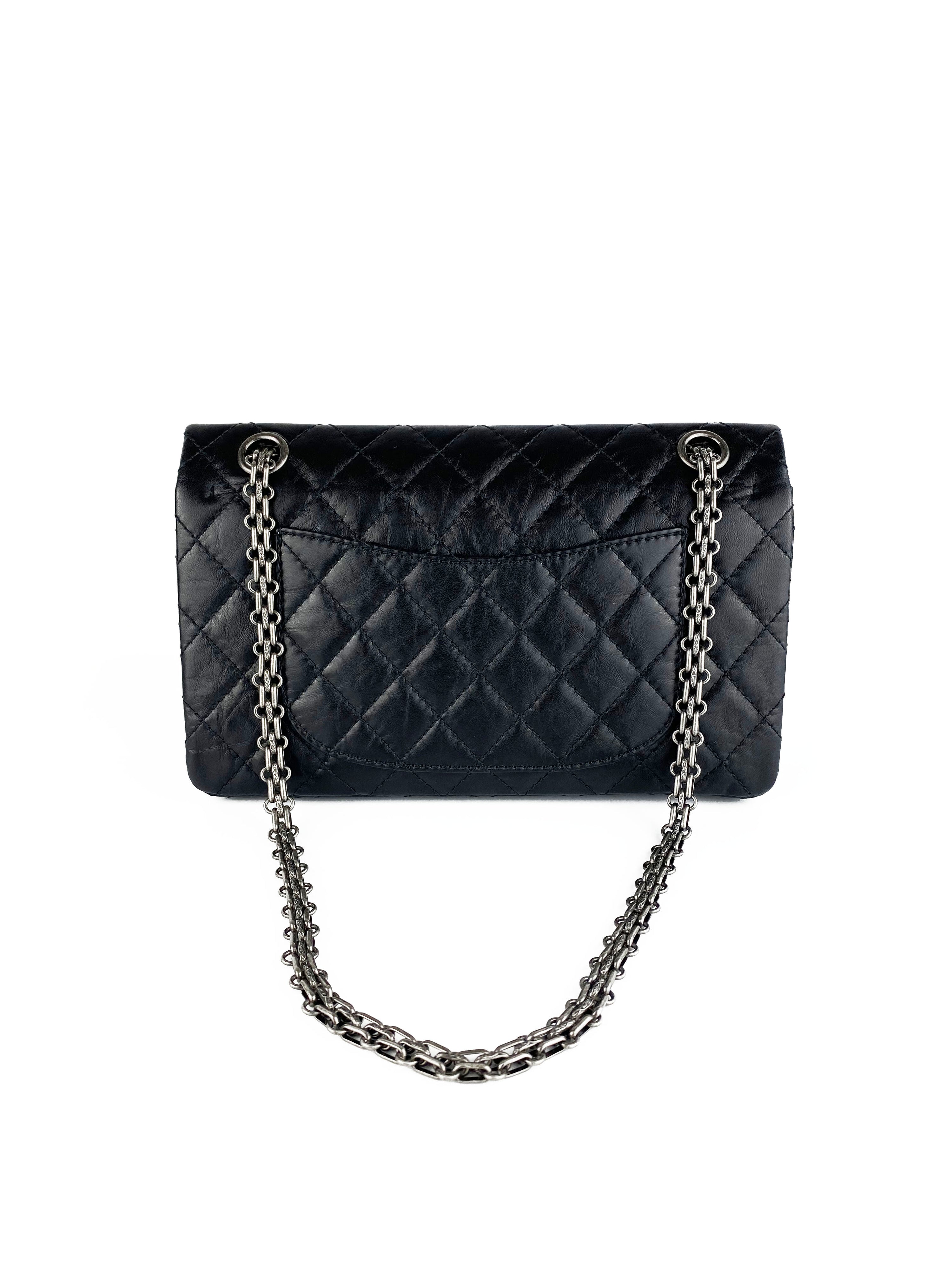 Chanel Black 2.55 Flap Bag