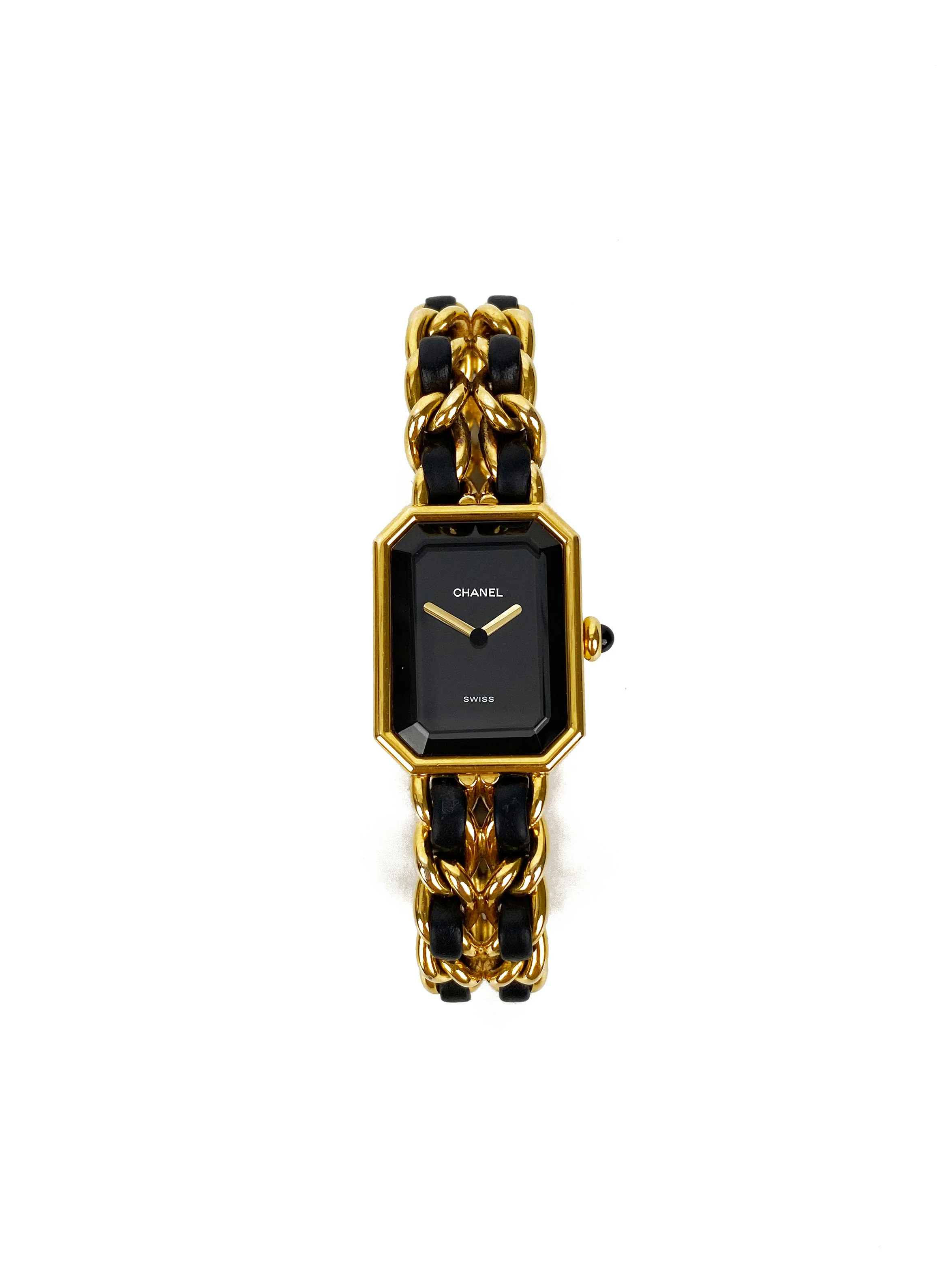 Chanel Black  Gold Premiere Watch
