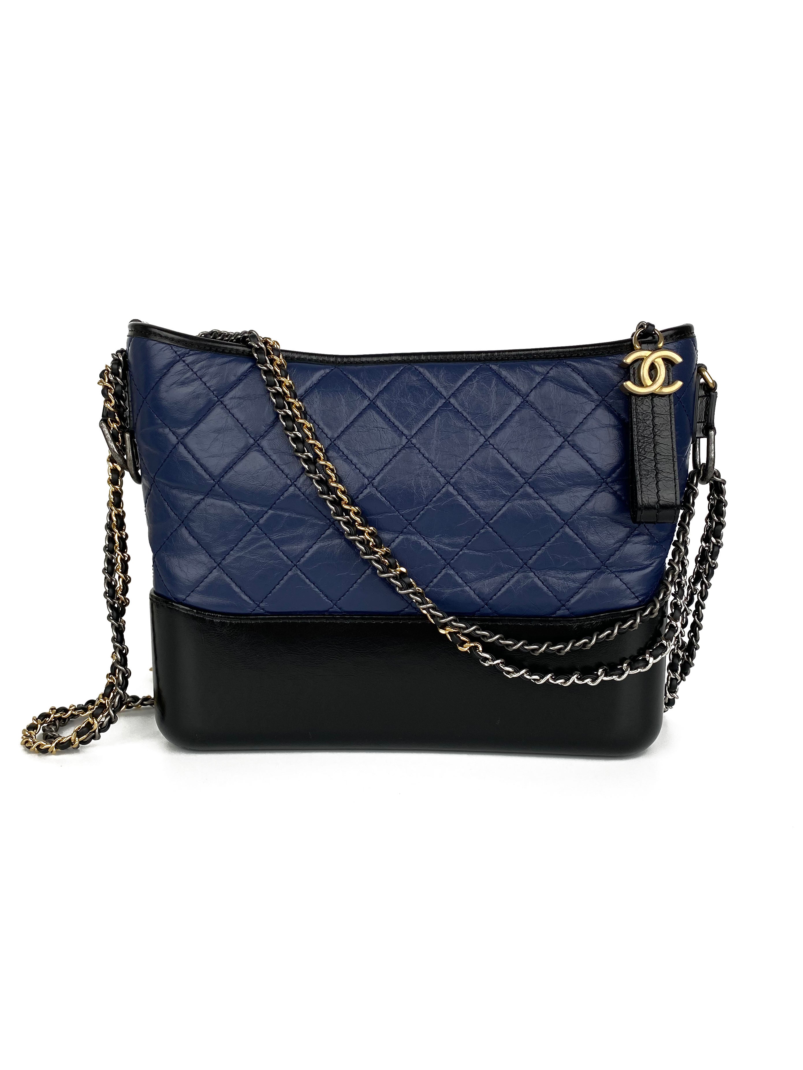 Chanel Large Navy Gabrielle Hobo Bag