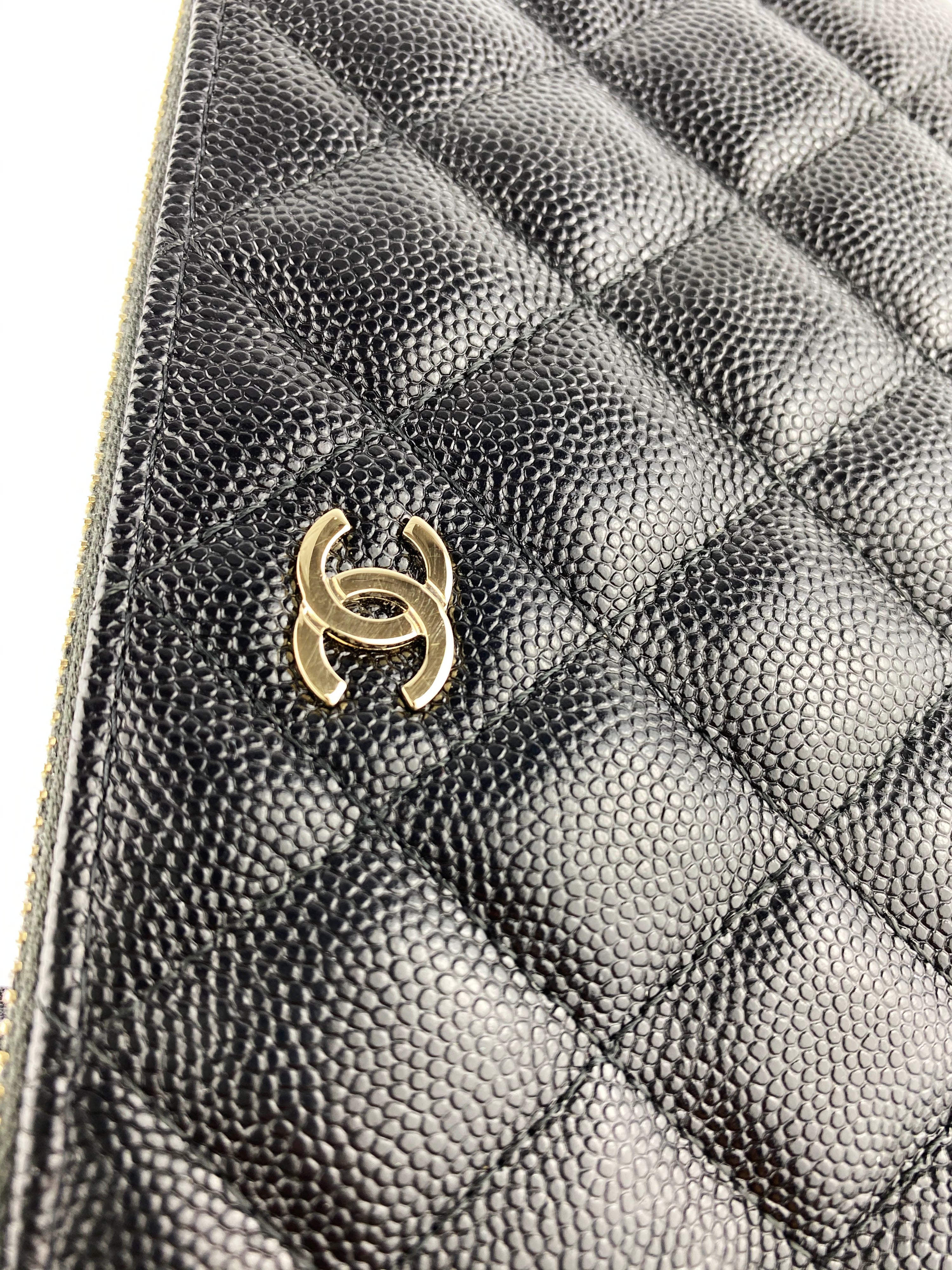 Chanel Black Caviar Wallet on Chain