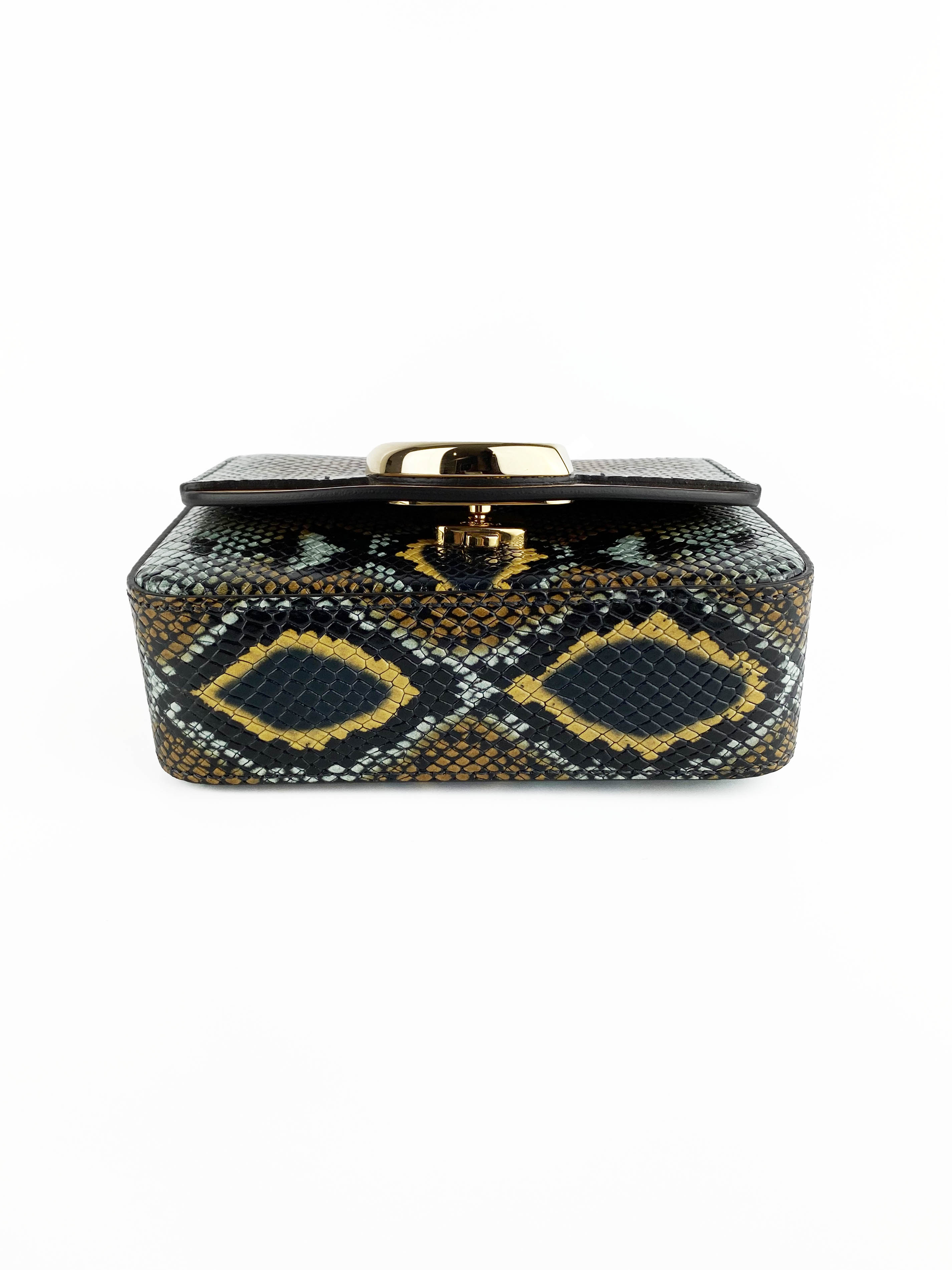 Chloe C Mini Python Bag