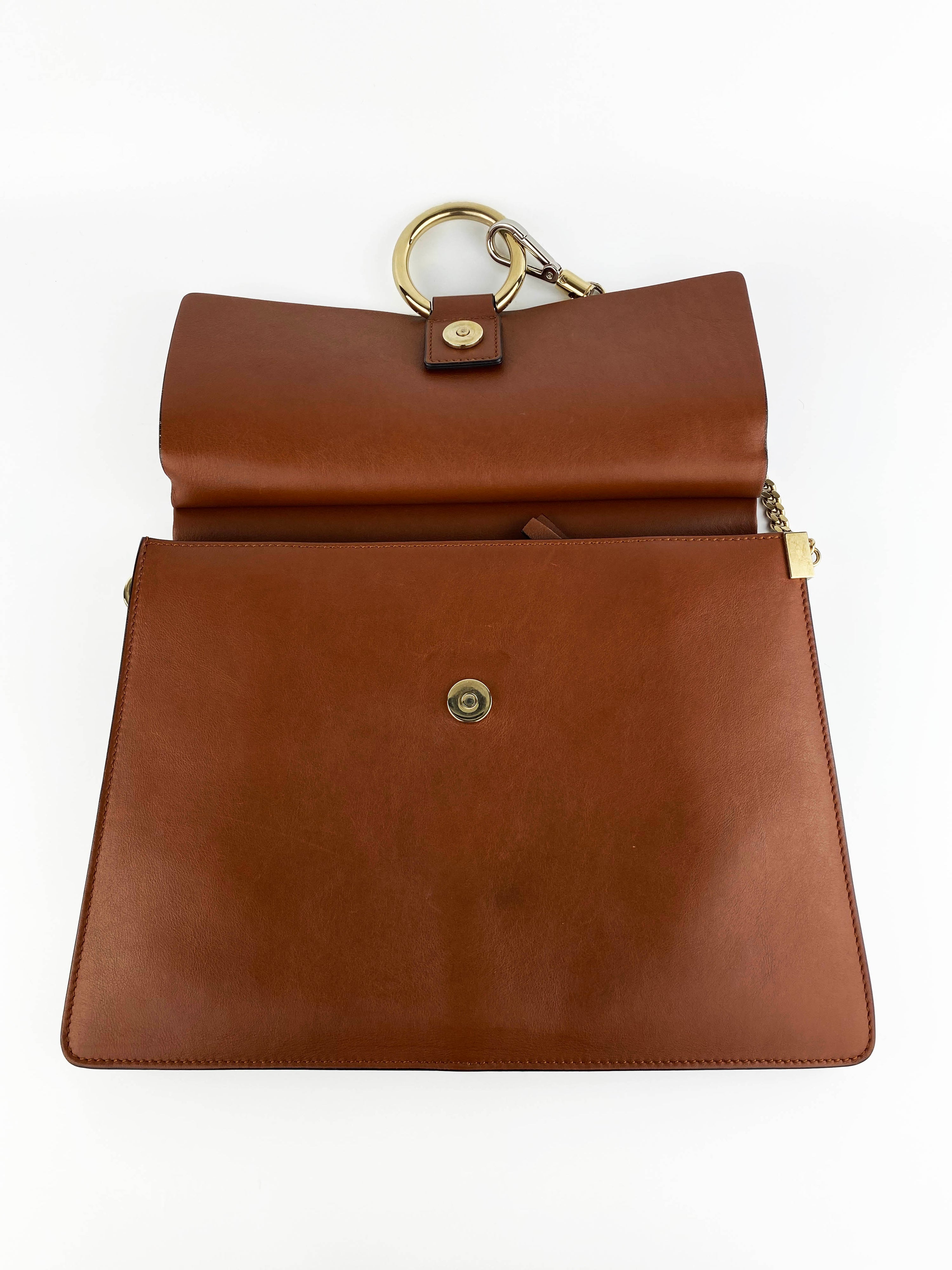 Chloe Brown Faye Medium Shoulder Bag