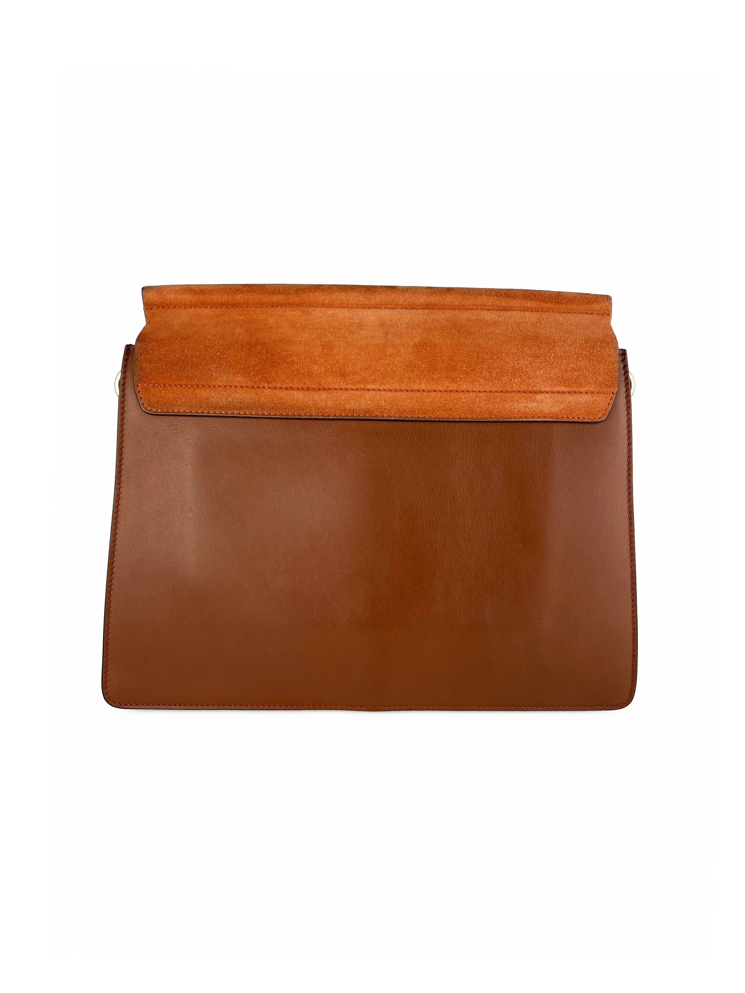 Chloe Brown Faye Medium Shoulder Bag