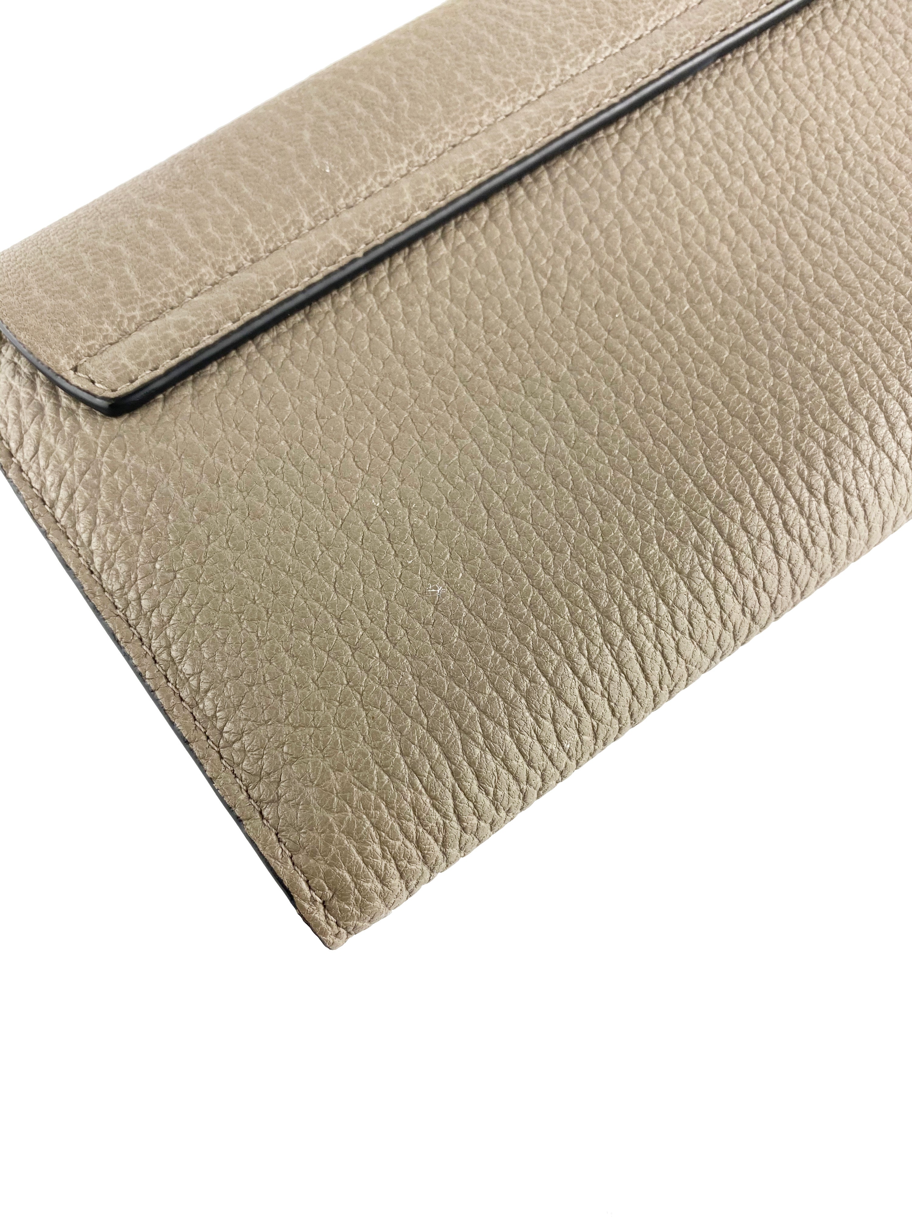 Chloe Grey Long Drew Wallet