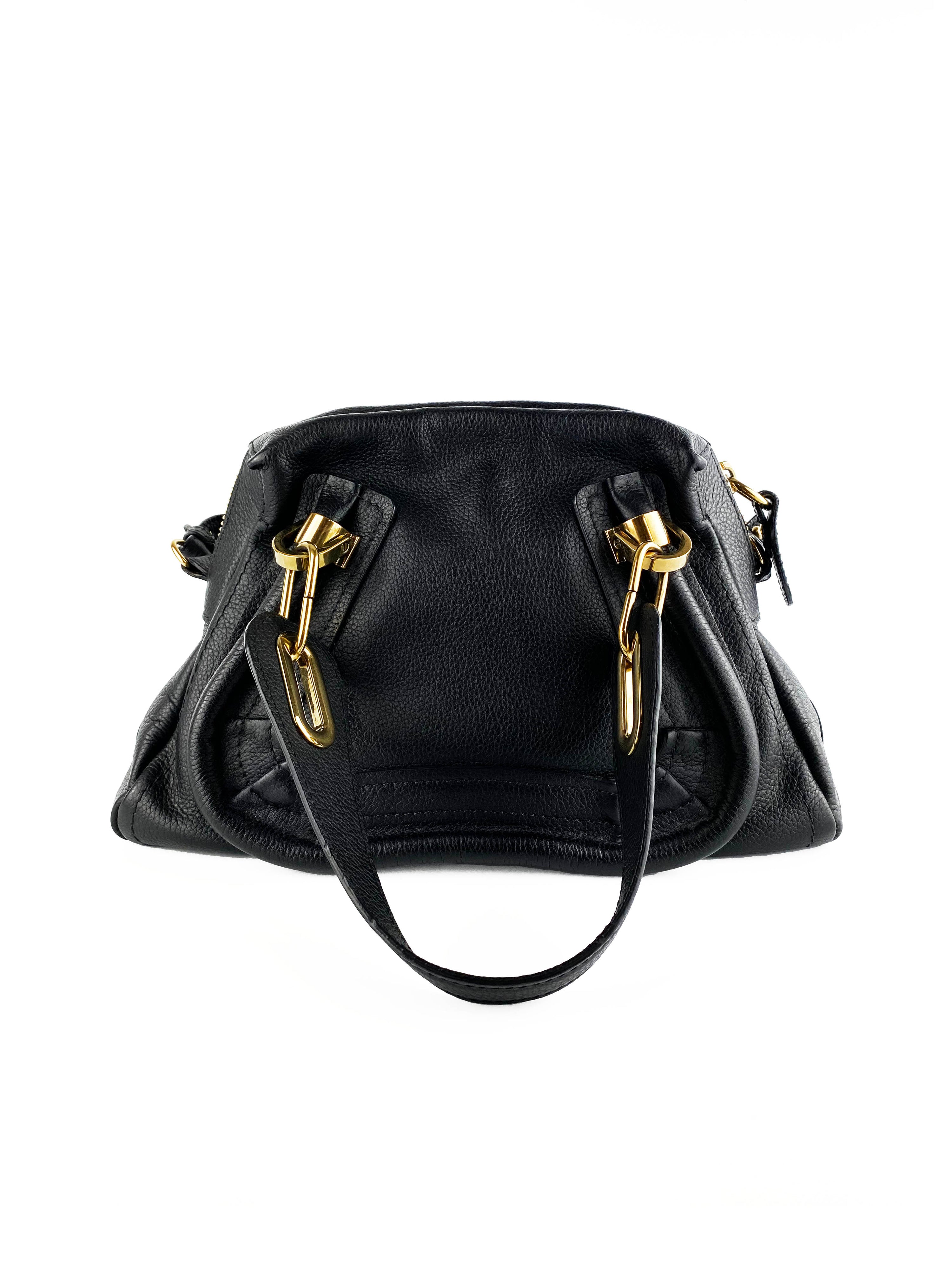 Chloe Small Black Paraty Bag