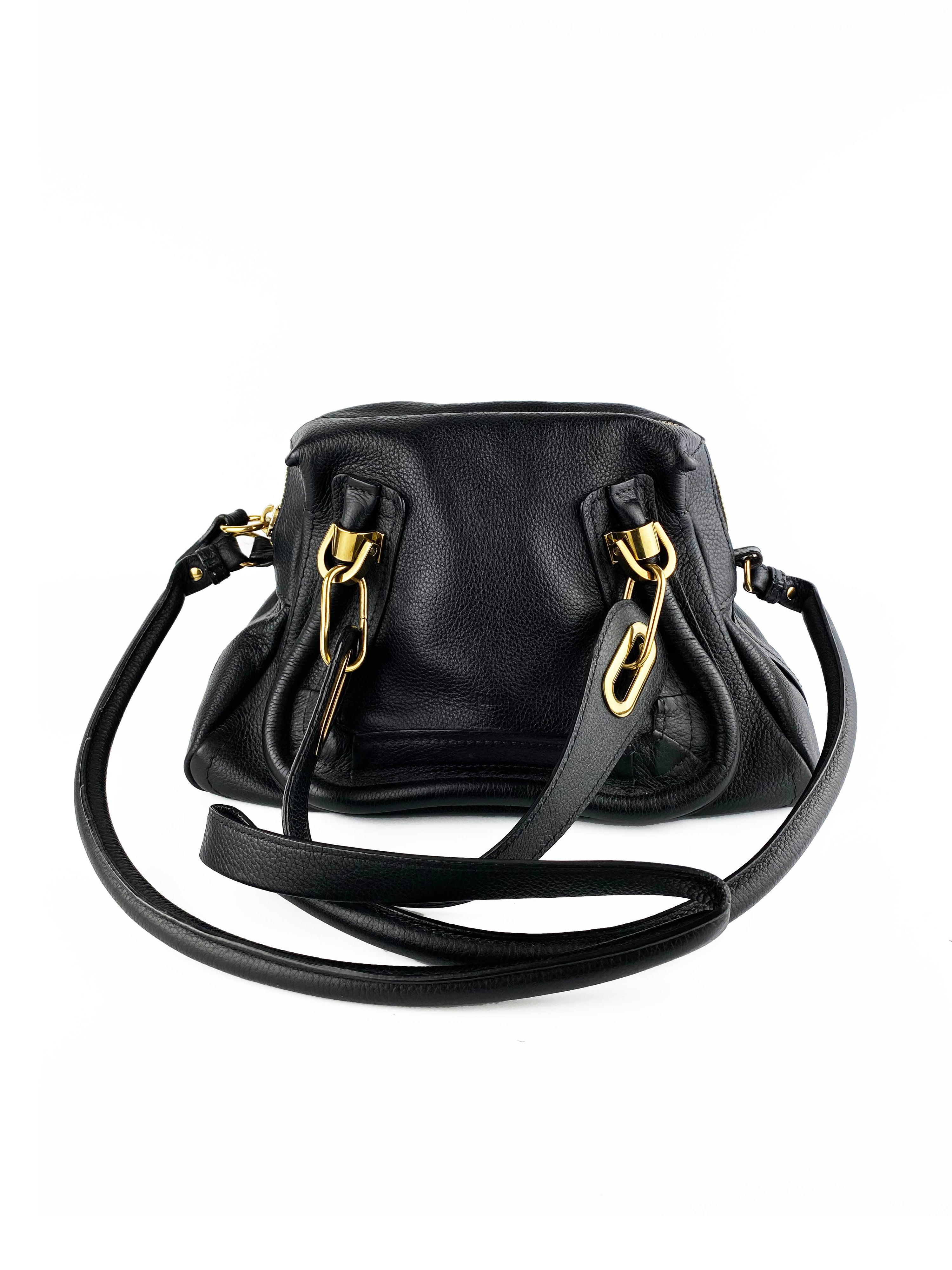 Chloe Small Black Paraty Bag