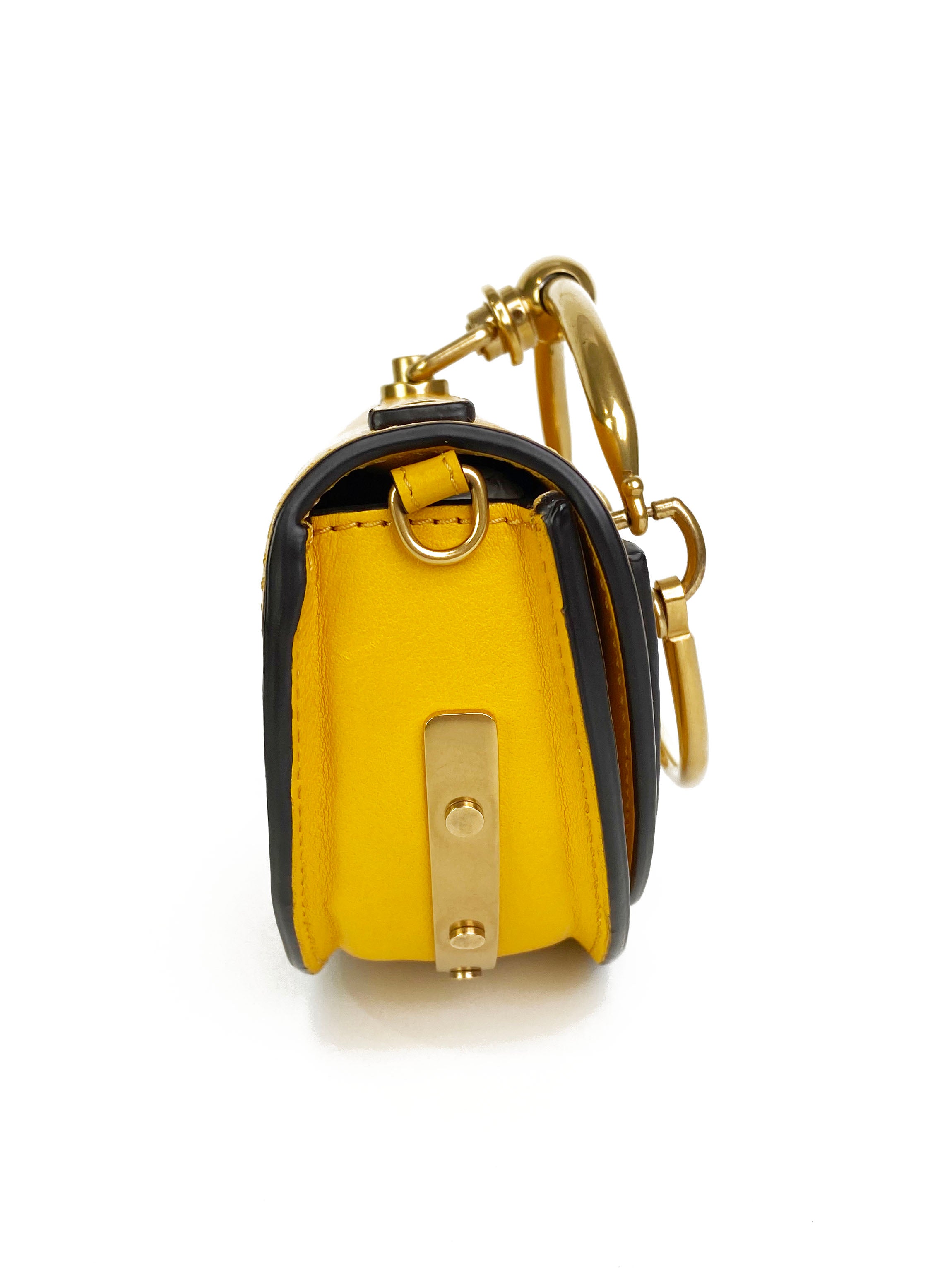 Chloe Yellow Nile Minaudiere Bag