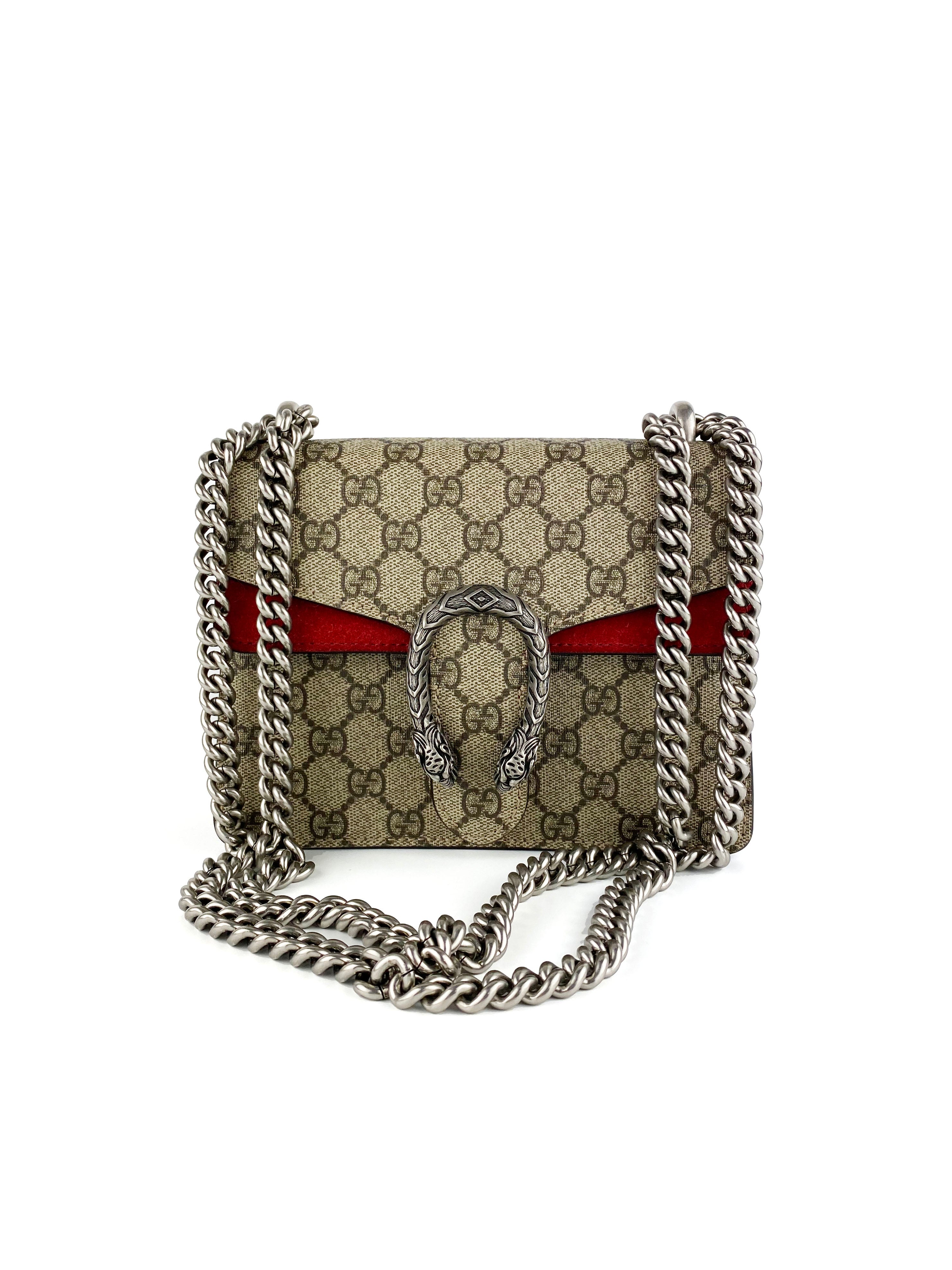 Gucci Mini Dionysus with Red Trim