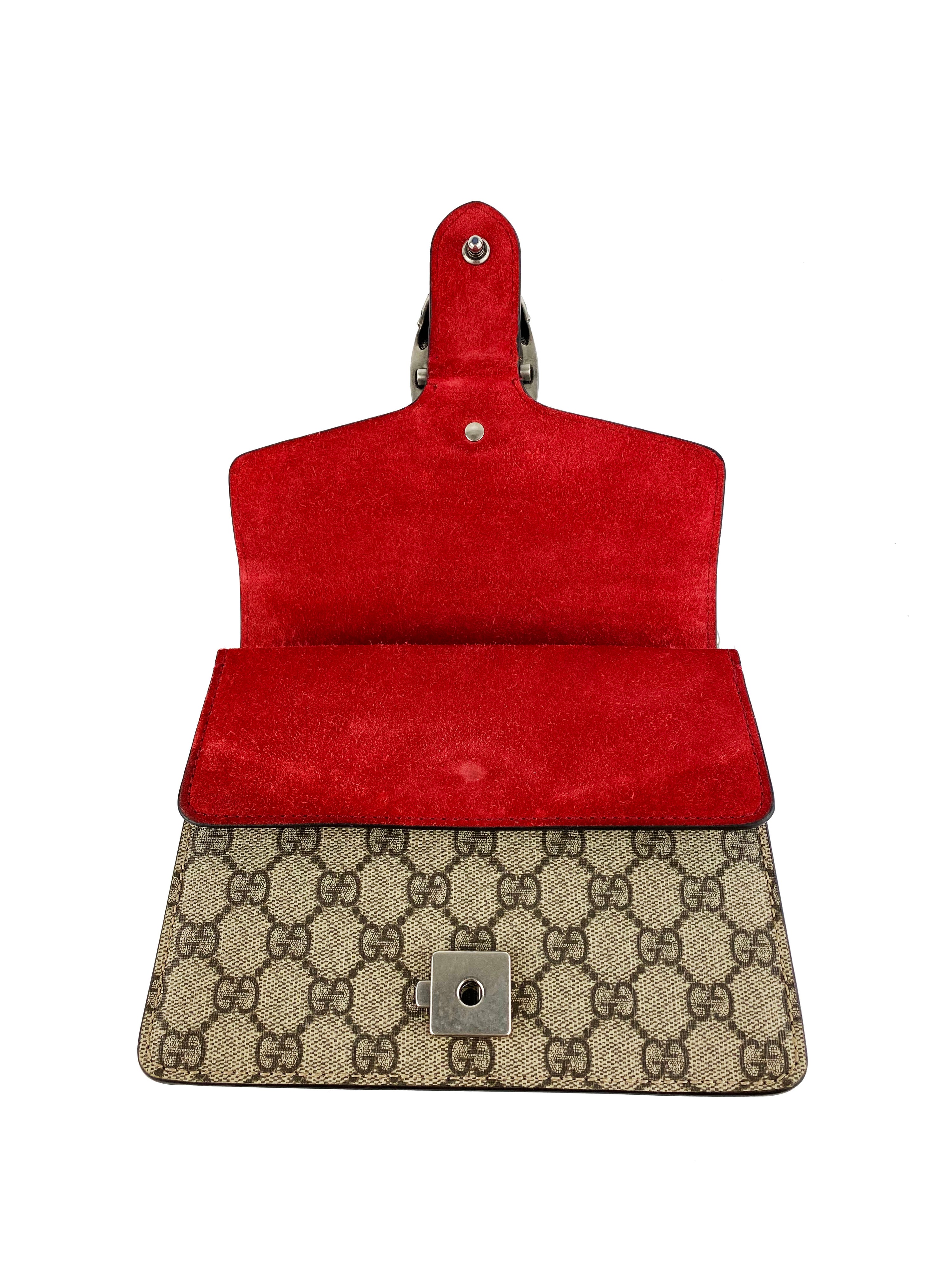 Gucci Mini Dionysus with Red Trim