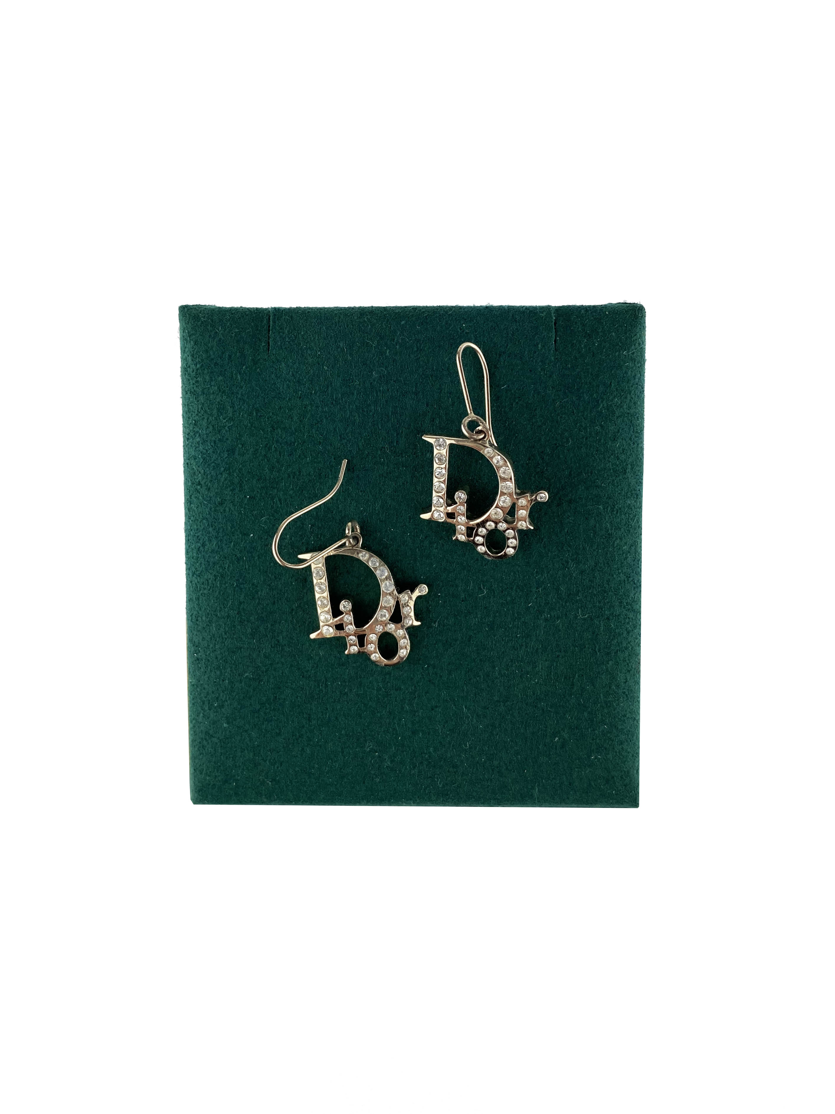 Christian Dior 
Dior
 Logo Earrings