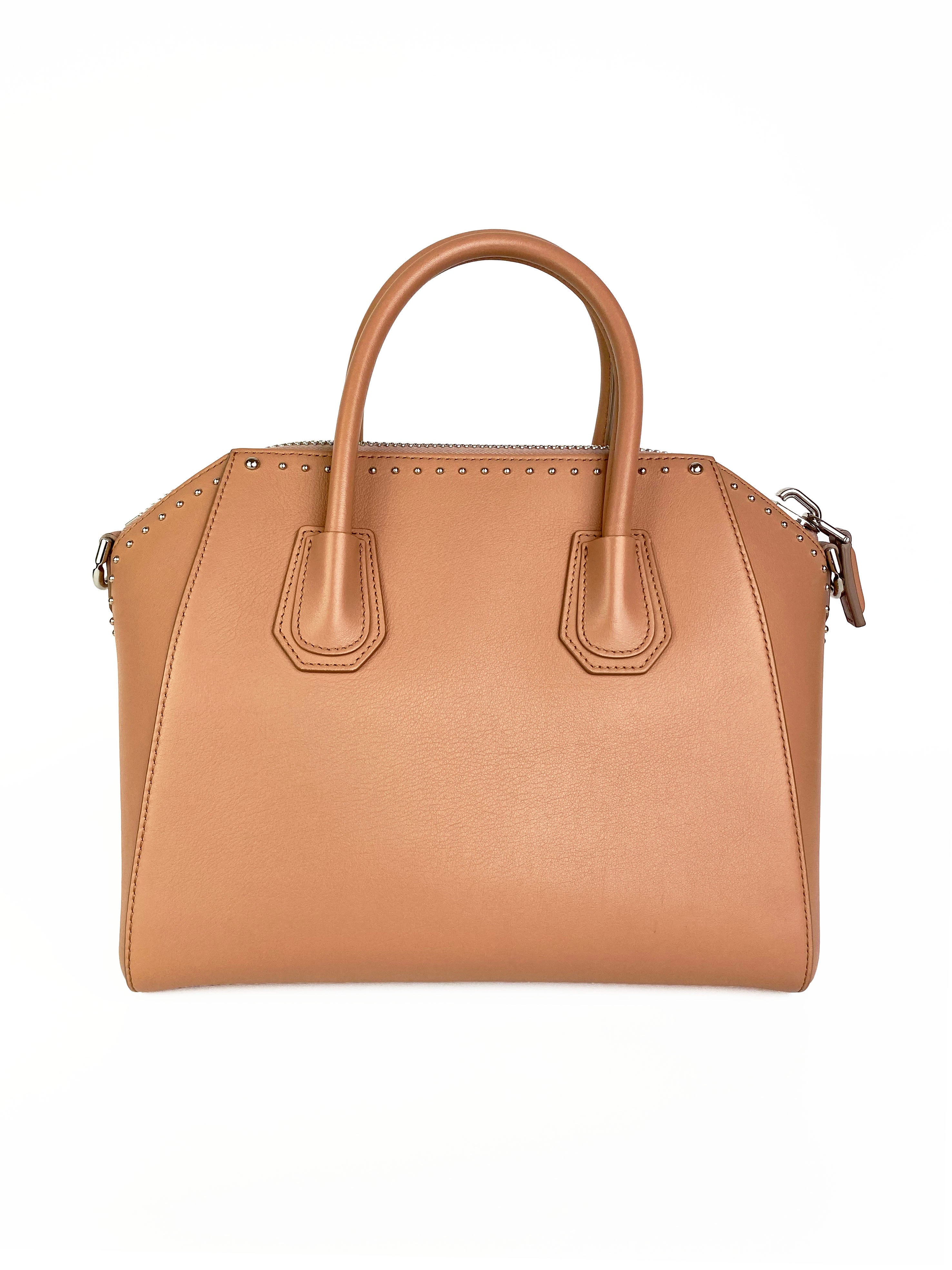 Givenchy Small Nude Pink Studded Antigona Tote