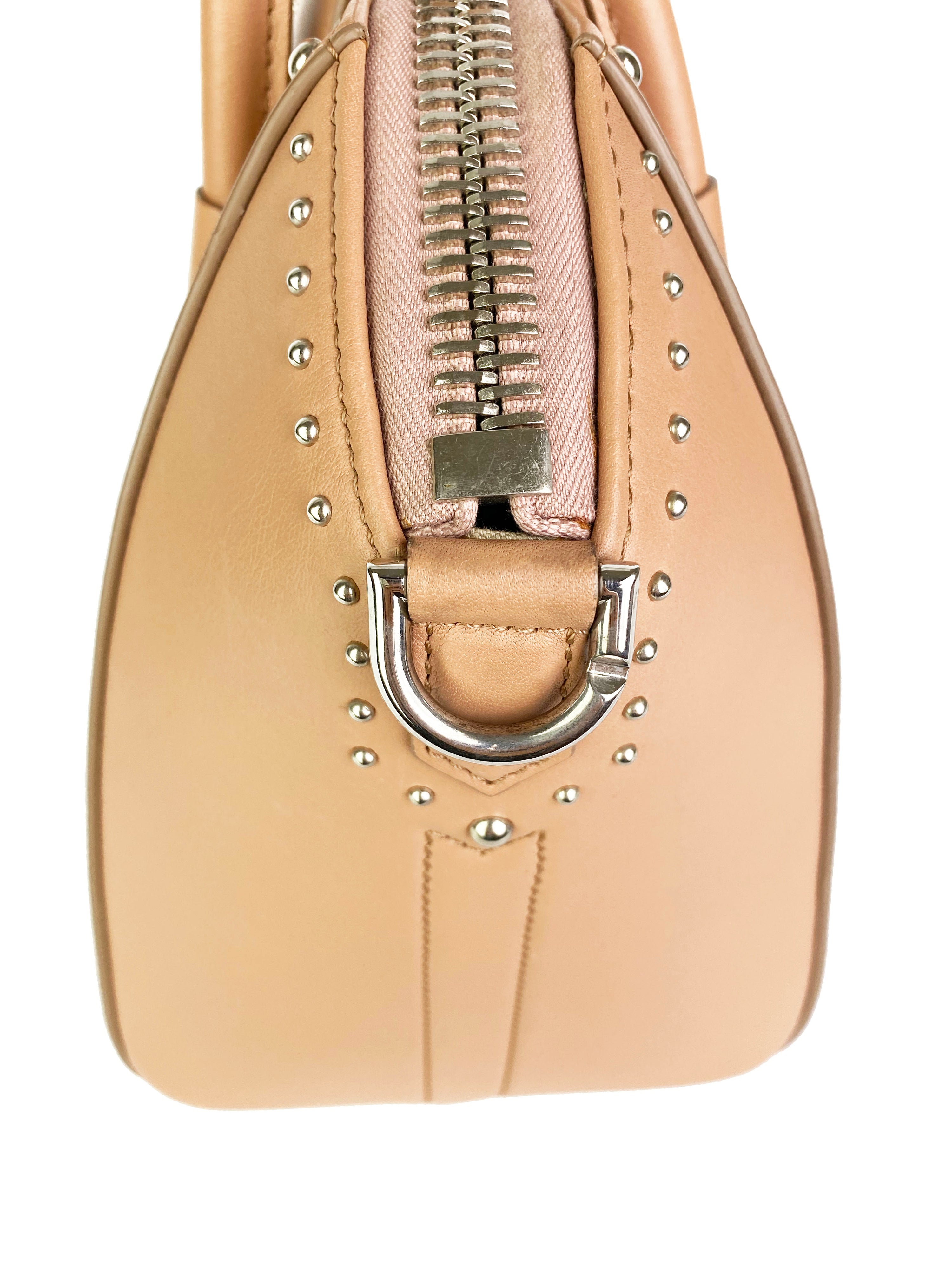 Givenchy Small Nude Pink Studded Antigona Tote