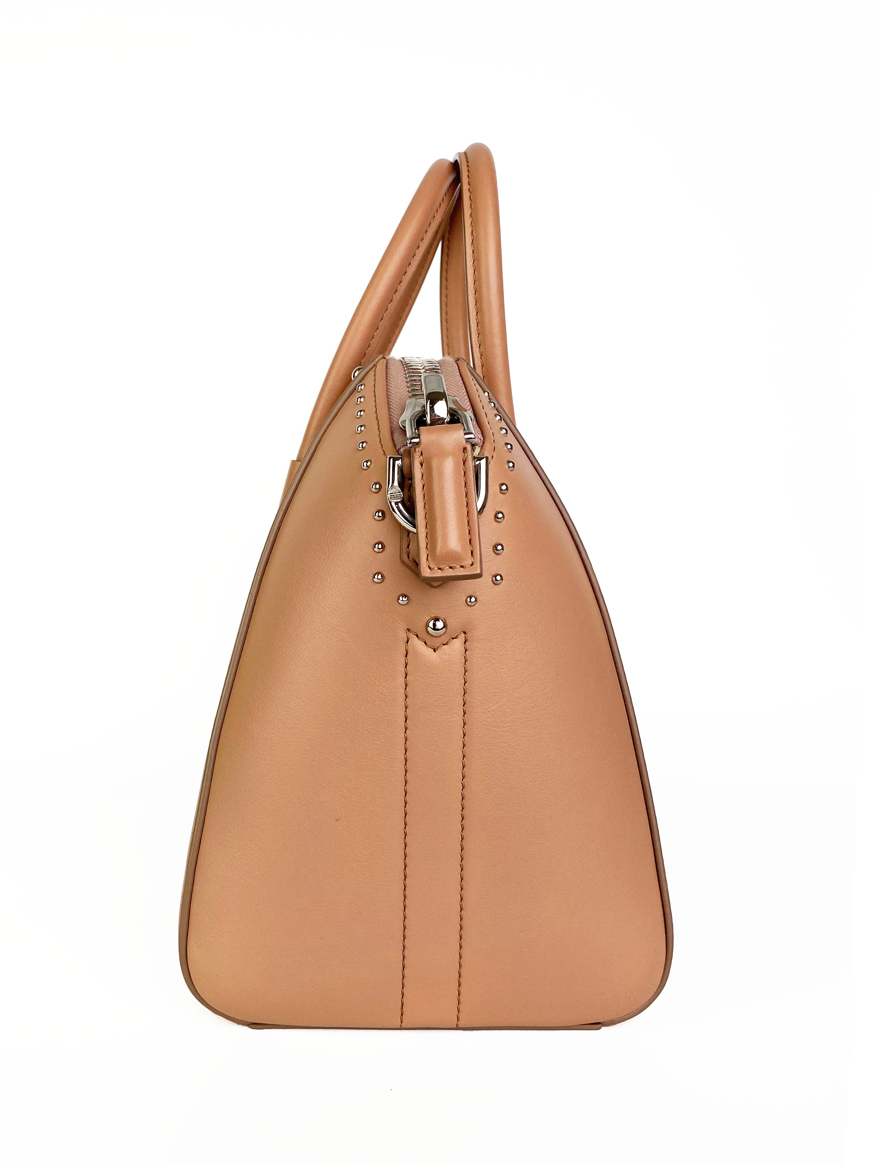 Givenchy Small Nude Pink Studded Antigona Tote