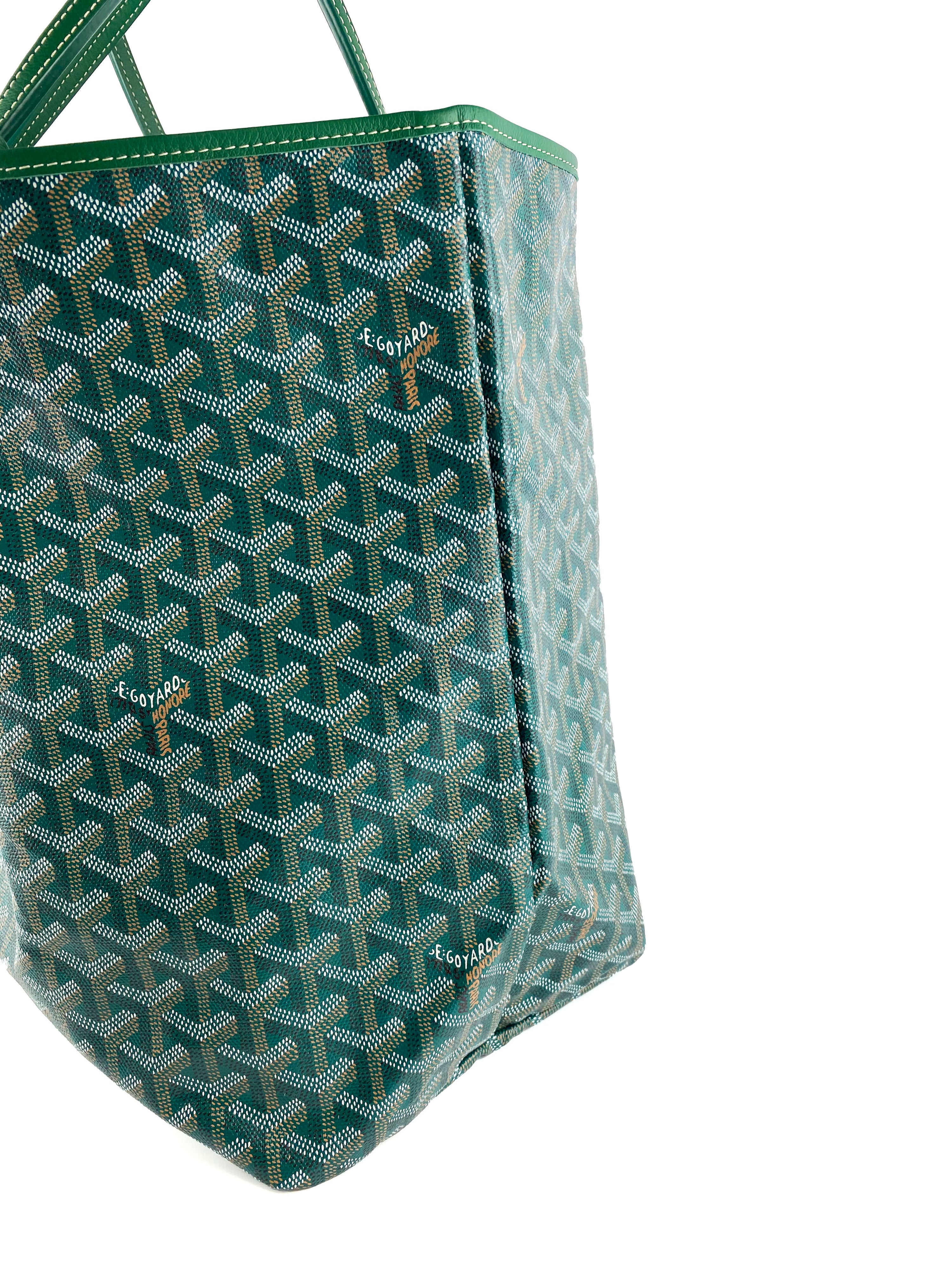 Goyard Green St. Louis Tote