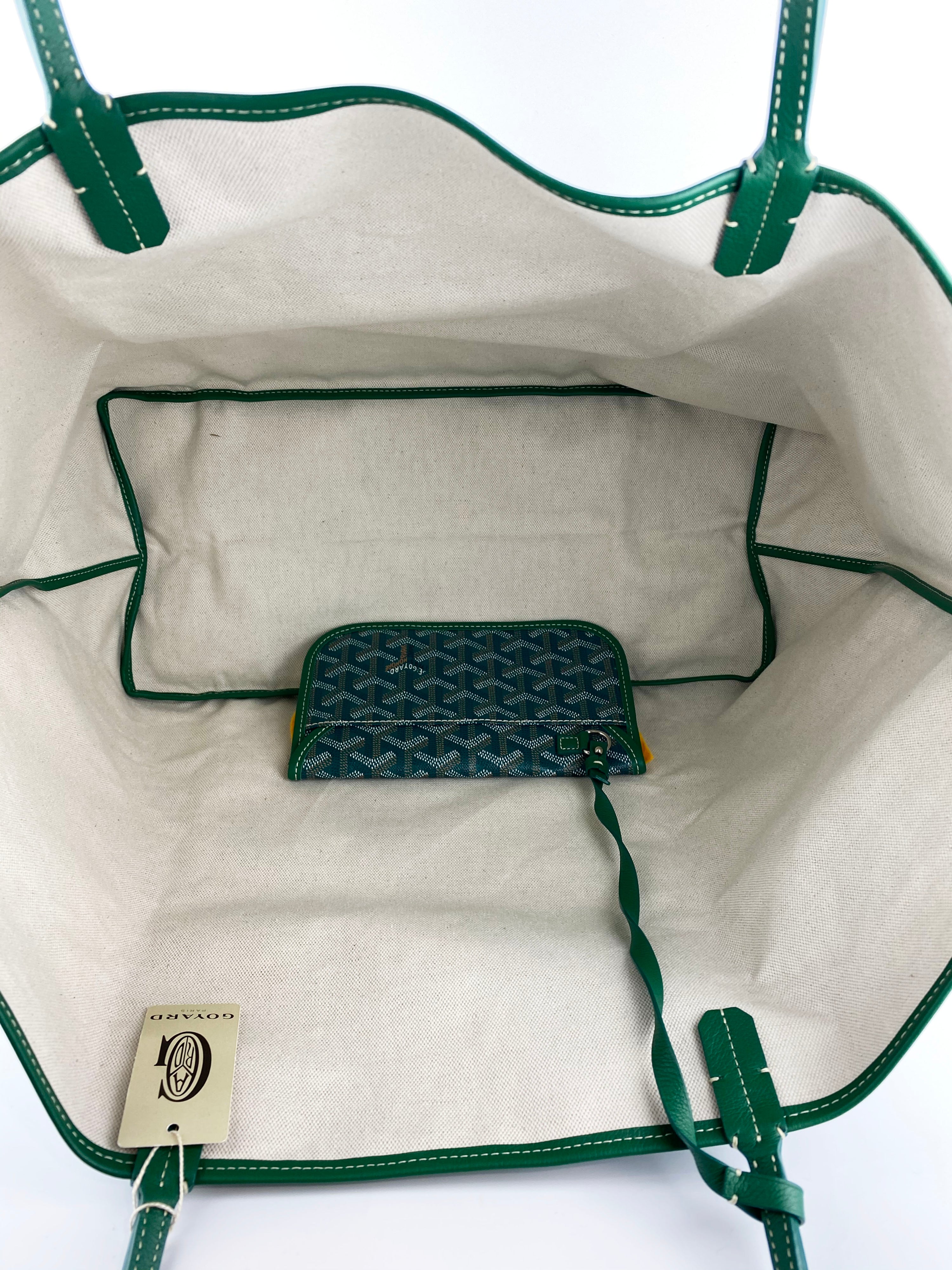 Goyard Green St. Louis Tote