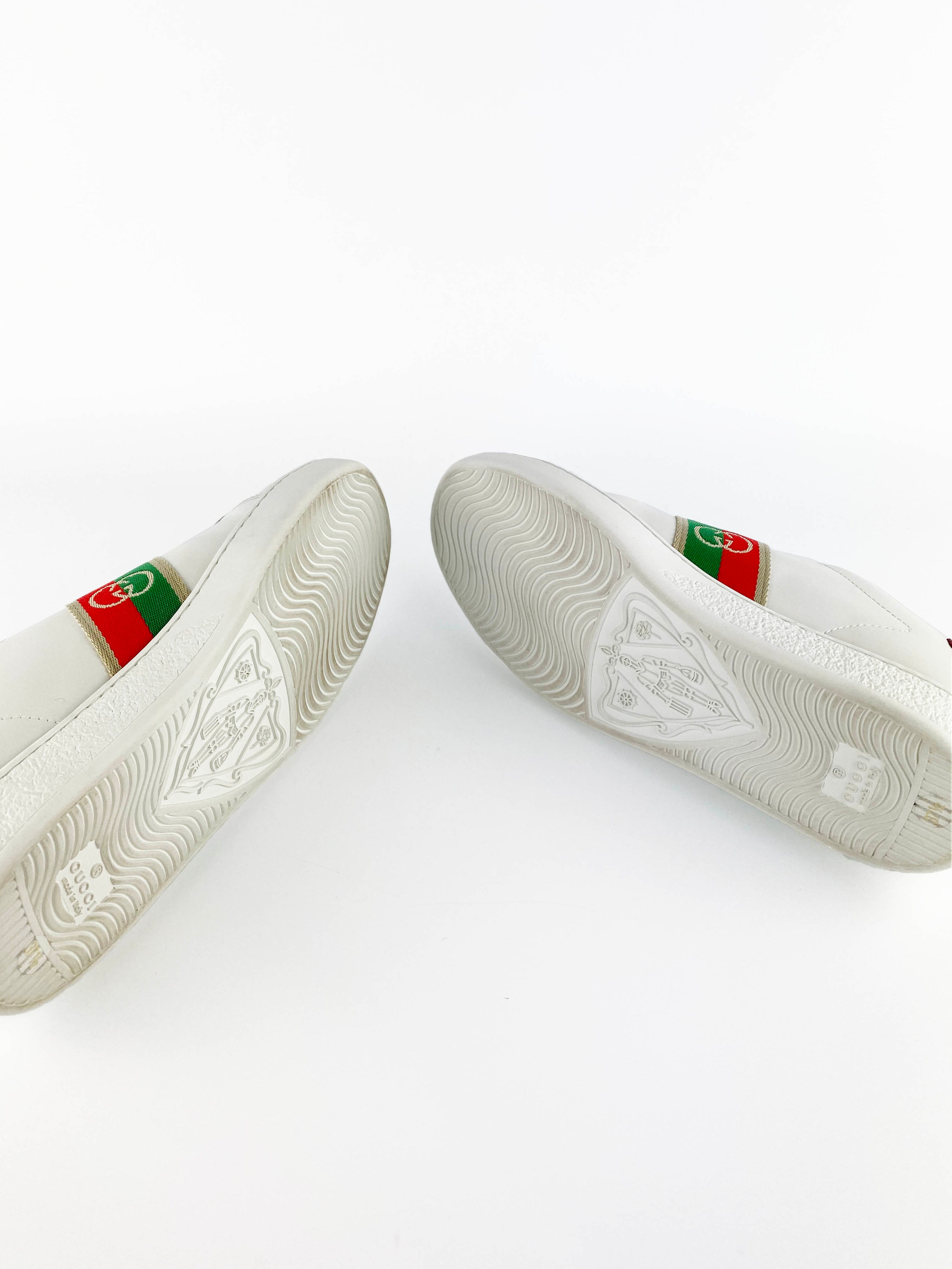 Gucci Ace Sneaker with Interlocking G 37.5