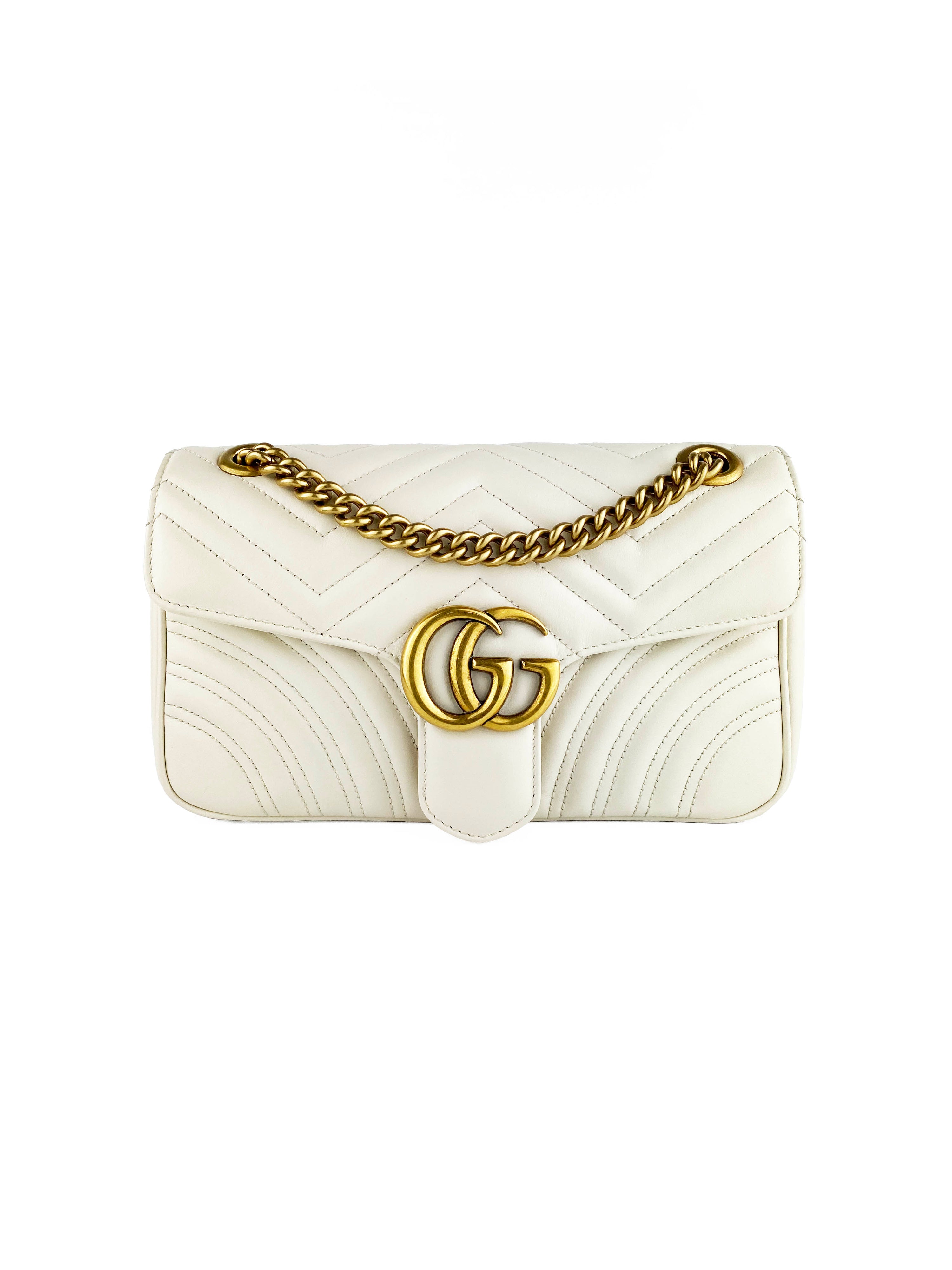 Gucci GG Marmont Small Matelassé Shoulder Bag