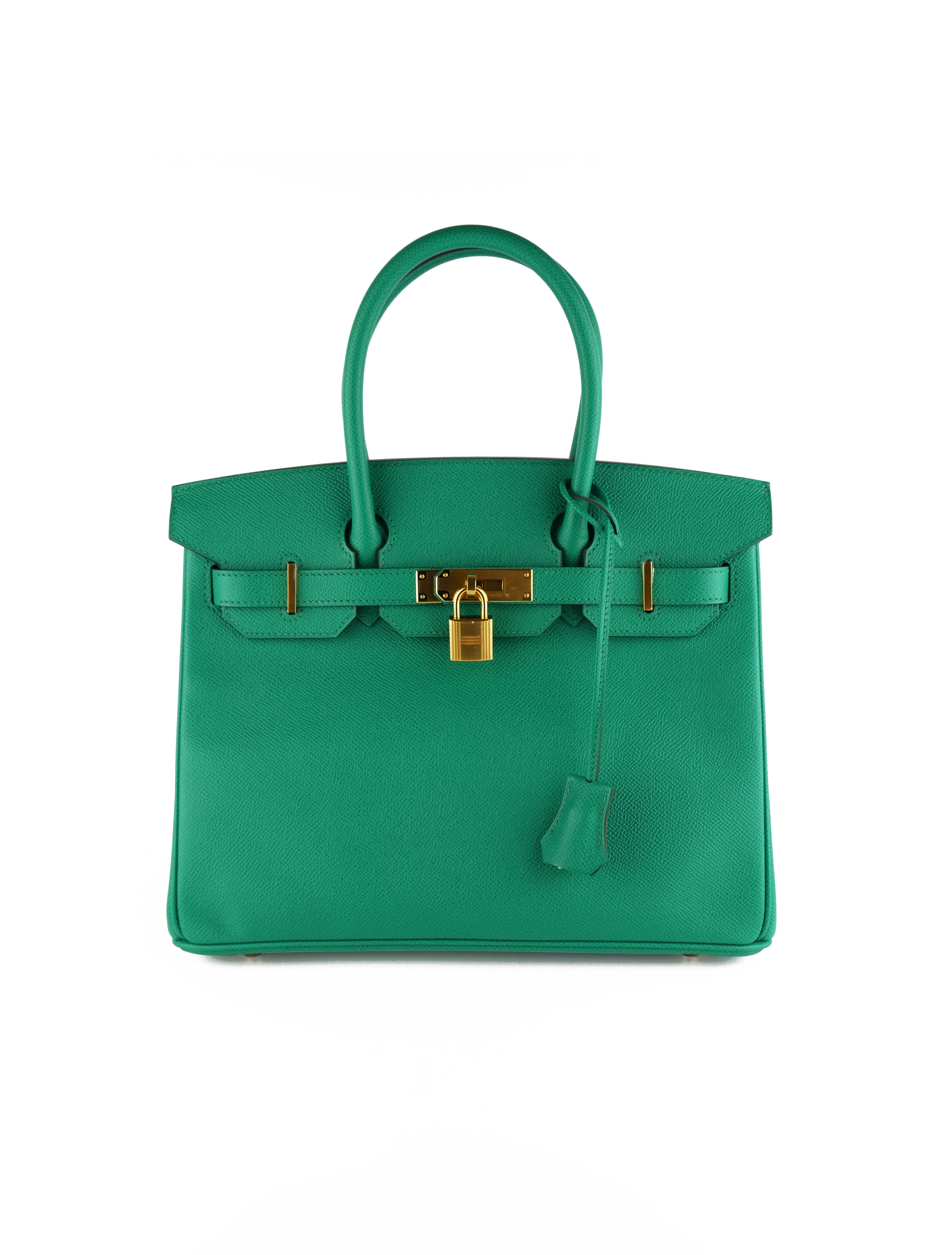 Hermes Birkin 30 Vert Jade