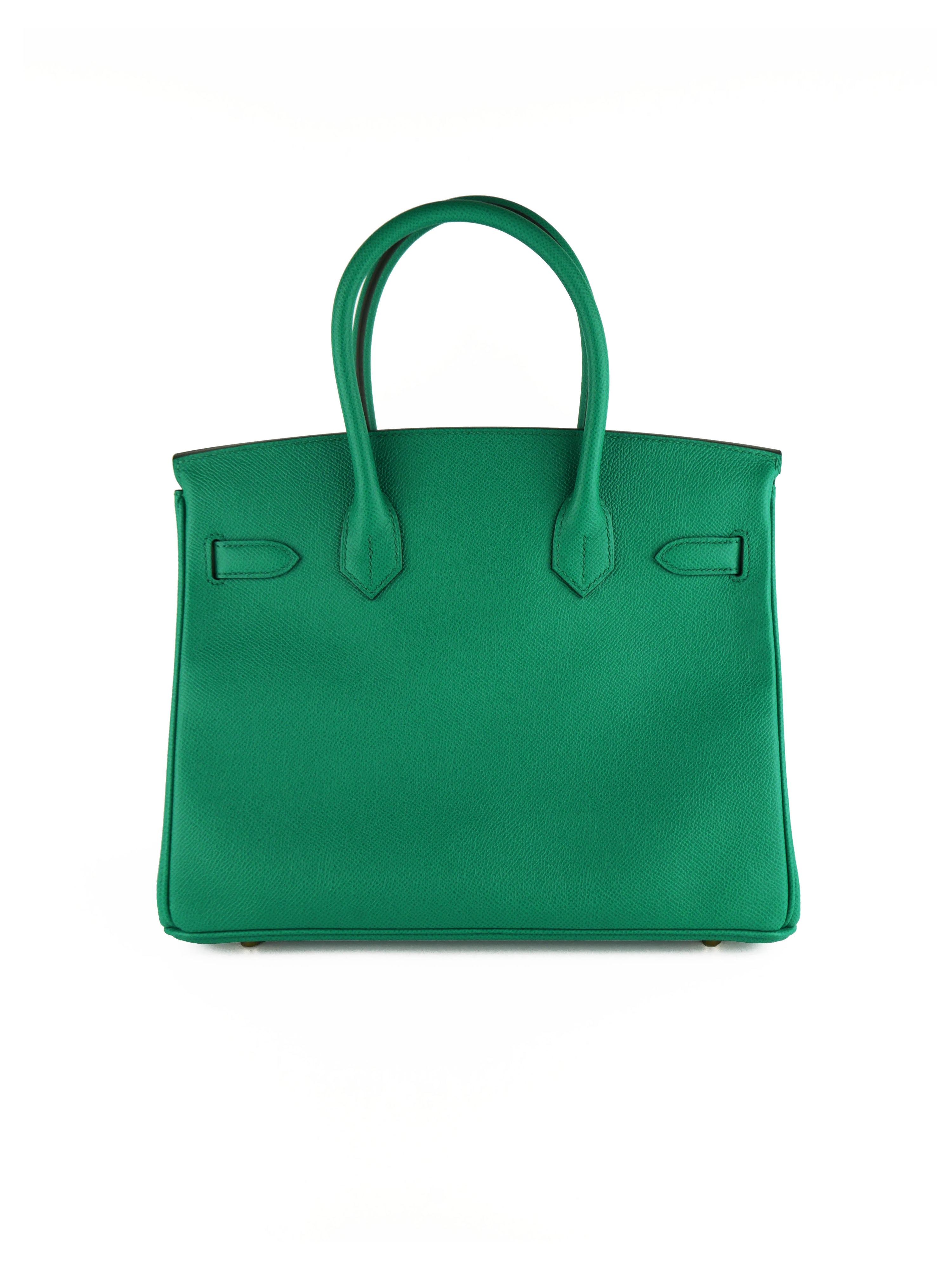 Hermes Birkin 30 Vert Jade