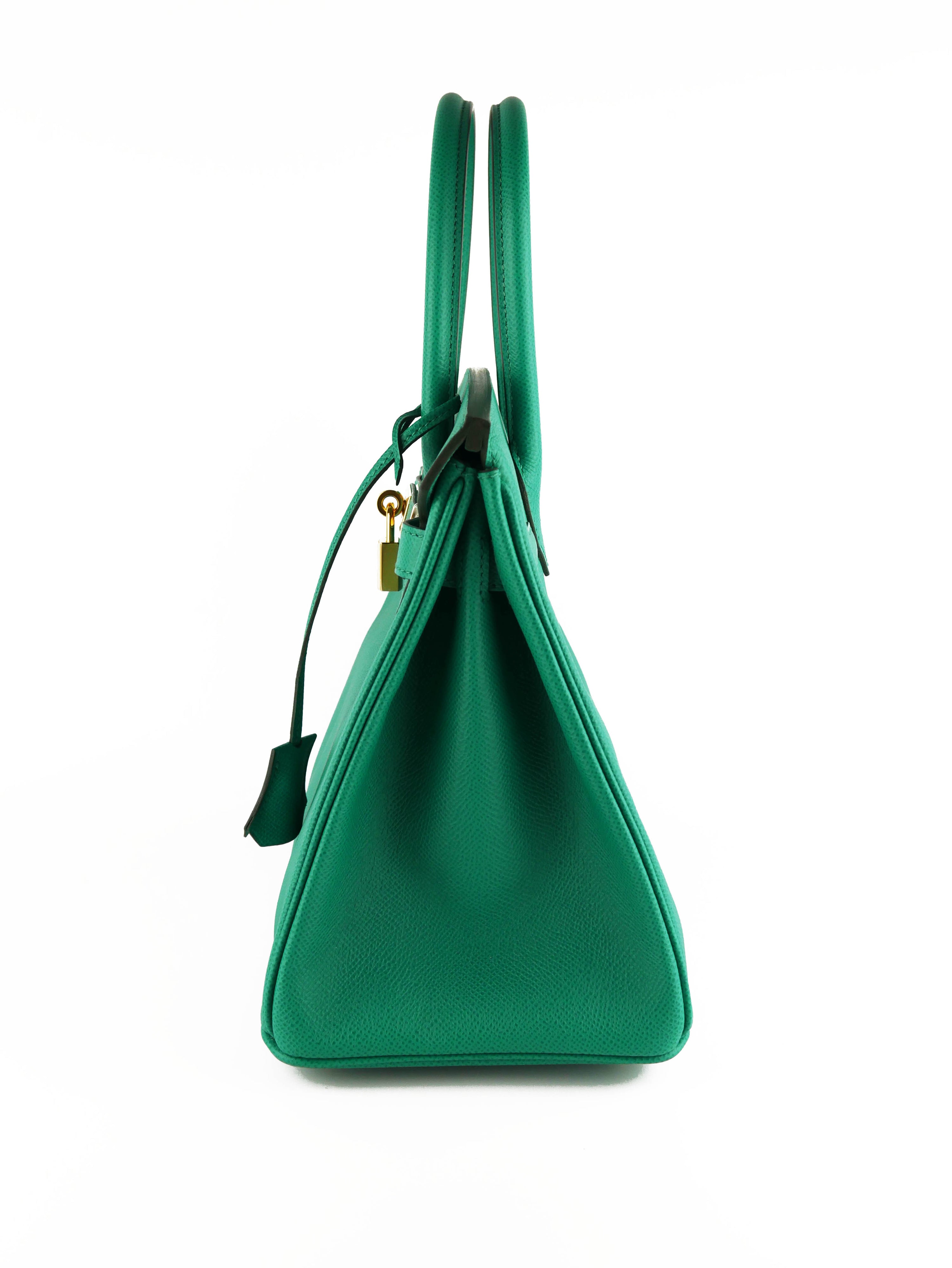 Hermes Birkin 30 Vert Jade