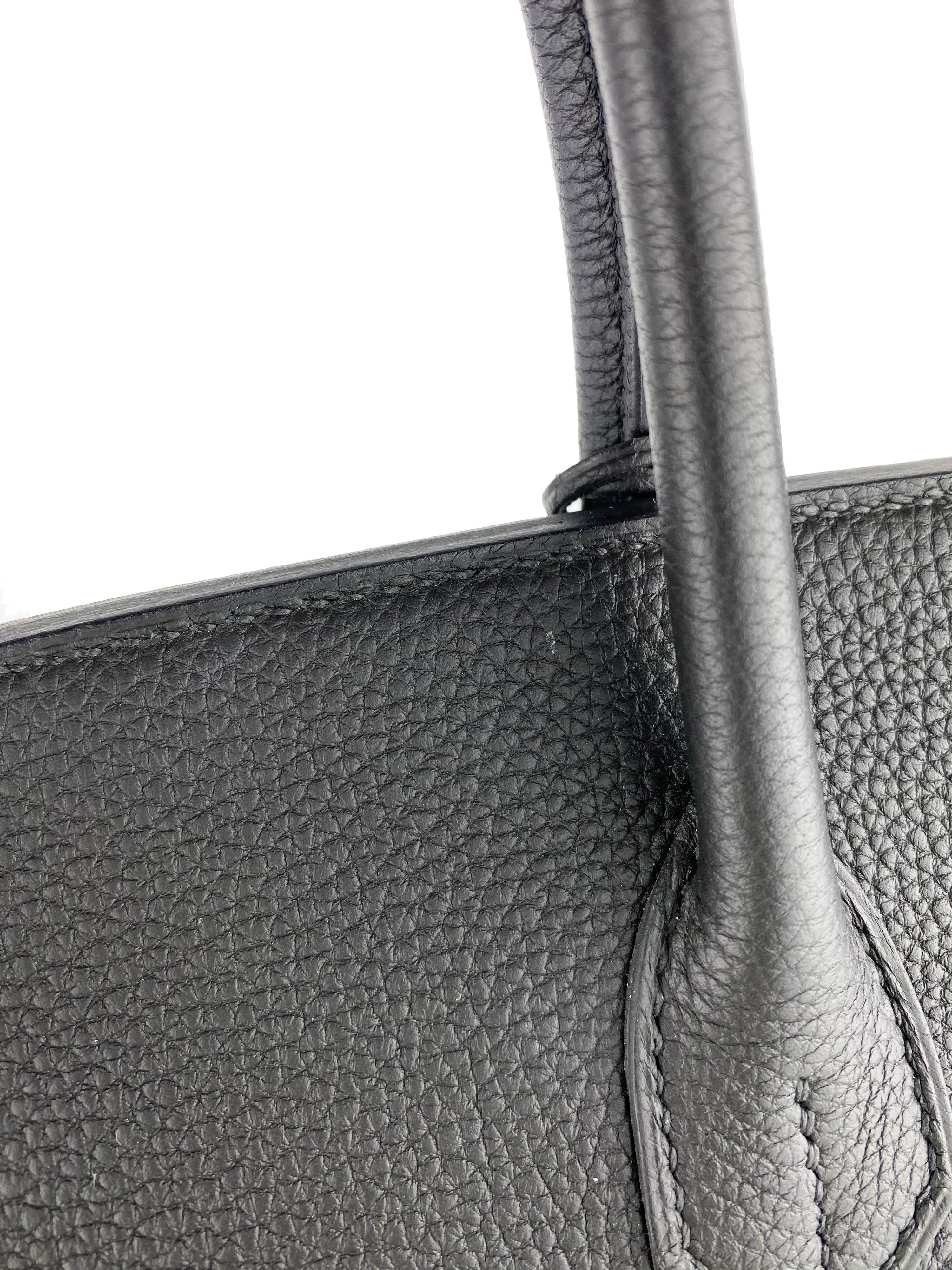 Hermes Birkin 30 Bag Noir