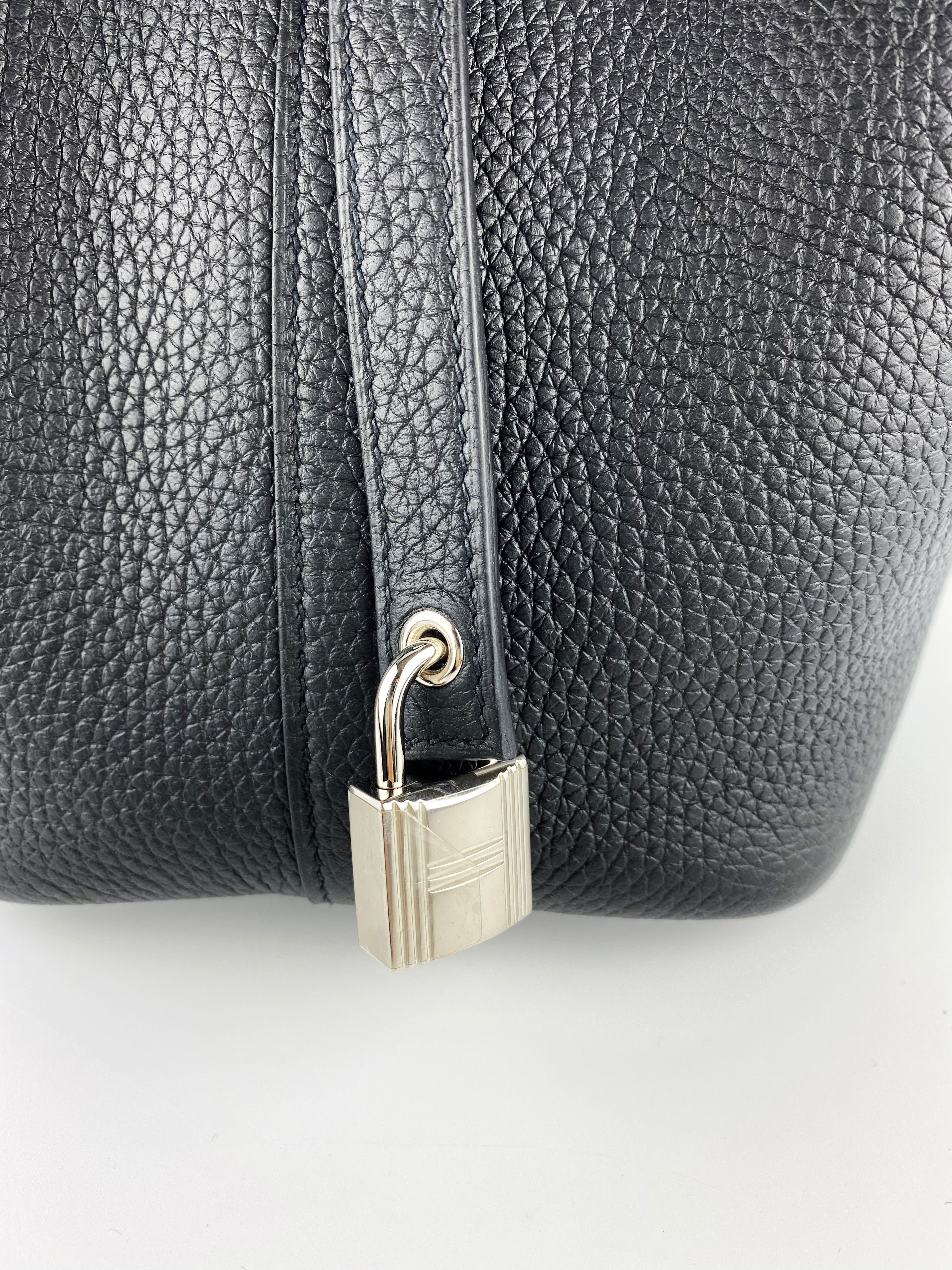 Hermès Noir Picotin Lock 18 Bag