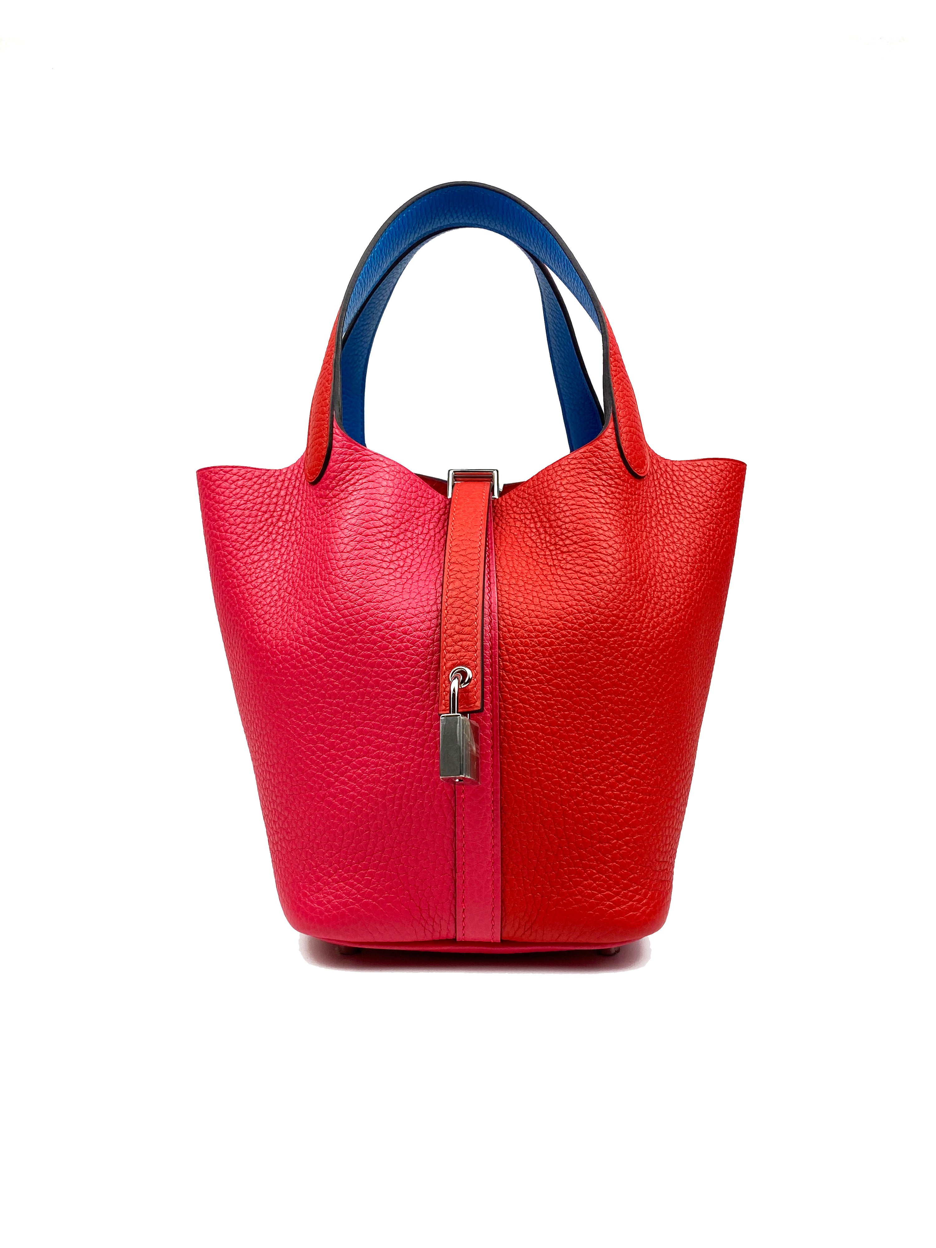 Hermes Picotin Lock Casaque 2 bag MM Tricolour