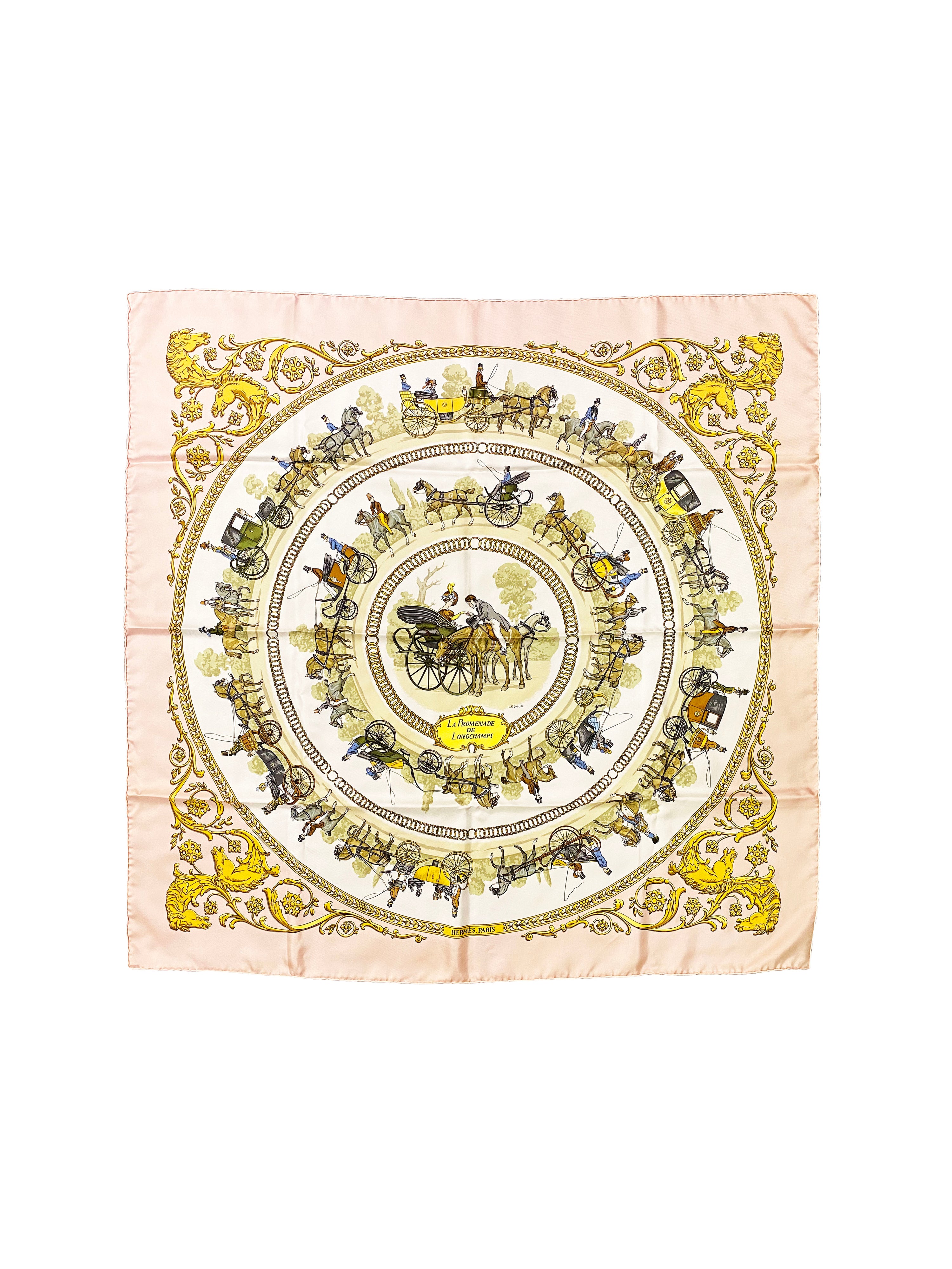 Hermes La Promenade de Longchamps Scarf