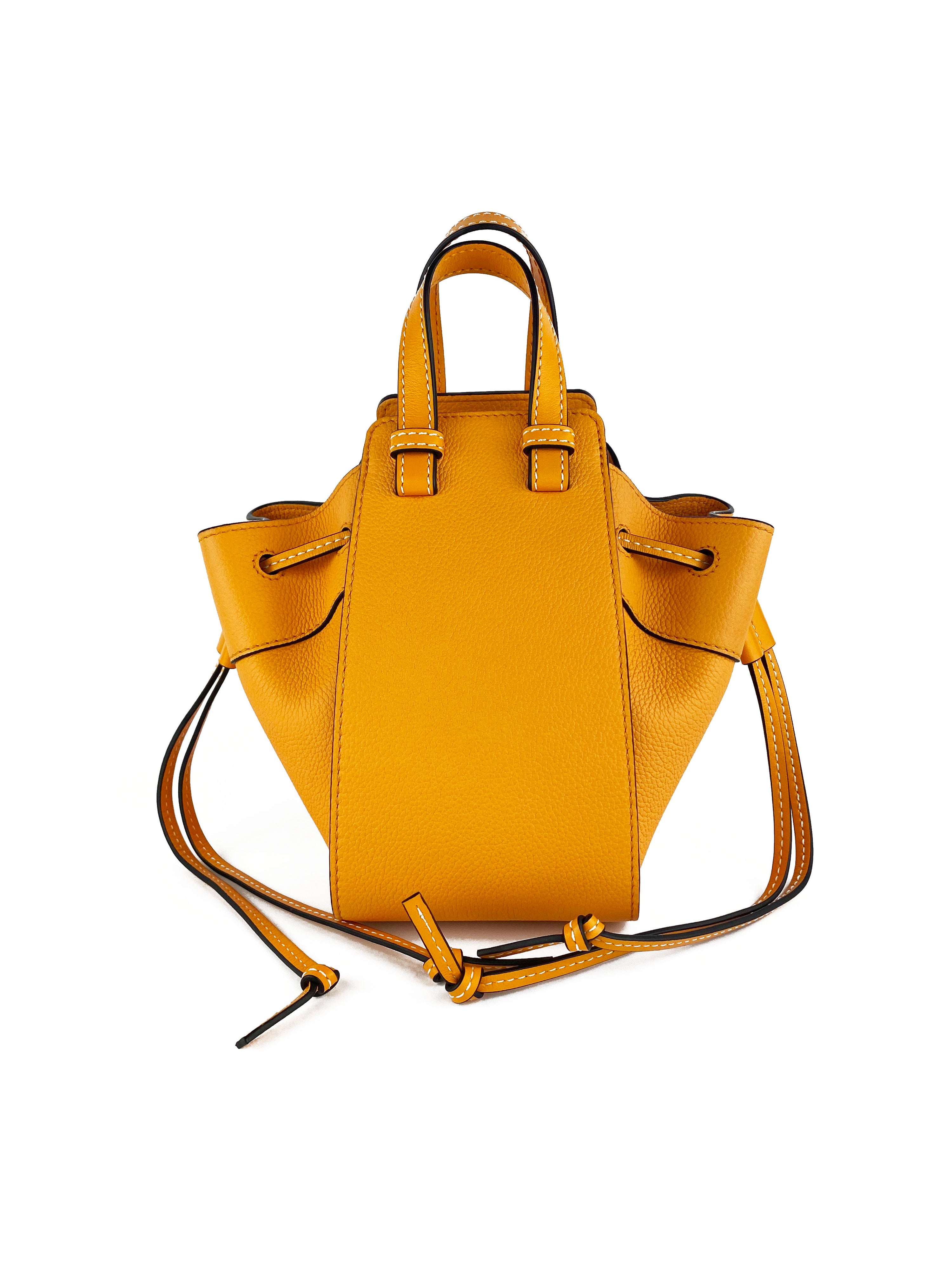 Loewe Orange Mini Hammock Bag