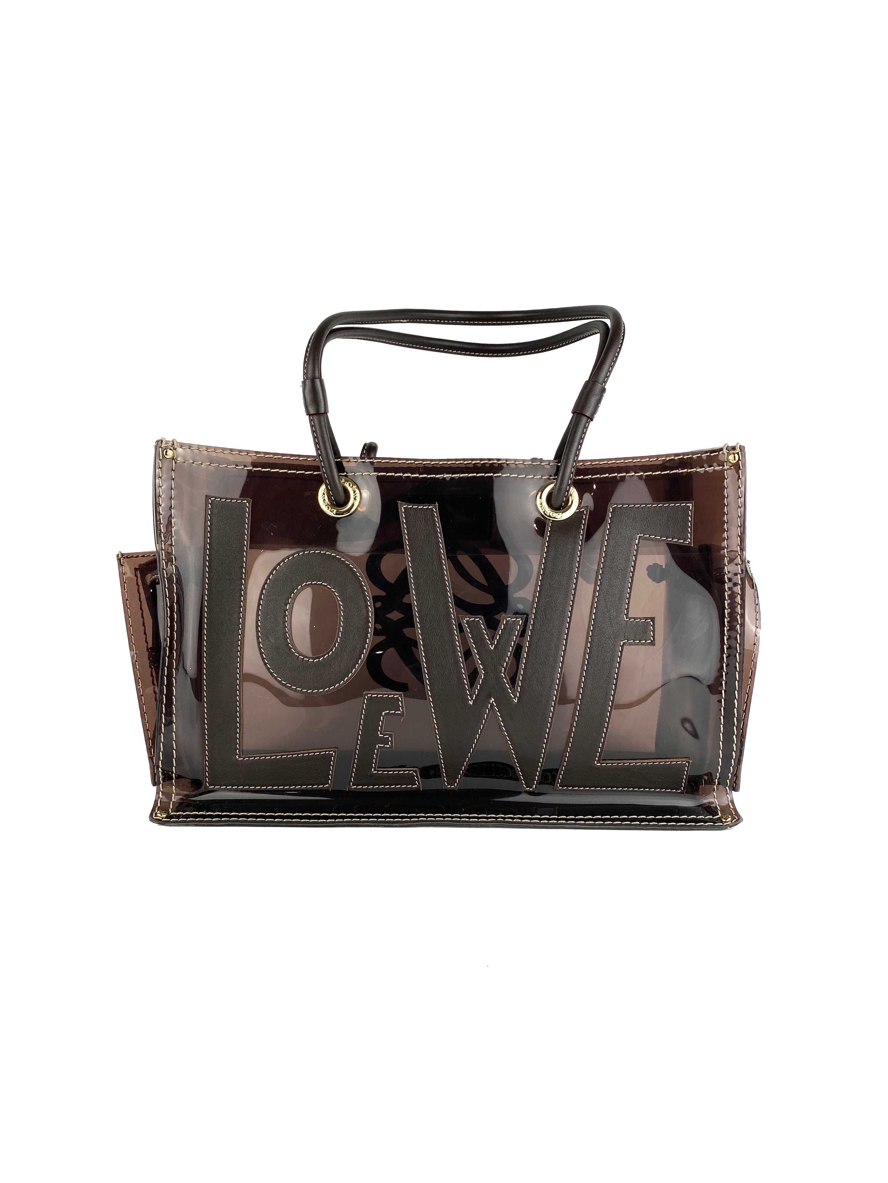 Loewe Brown Amazona Tote