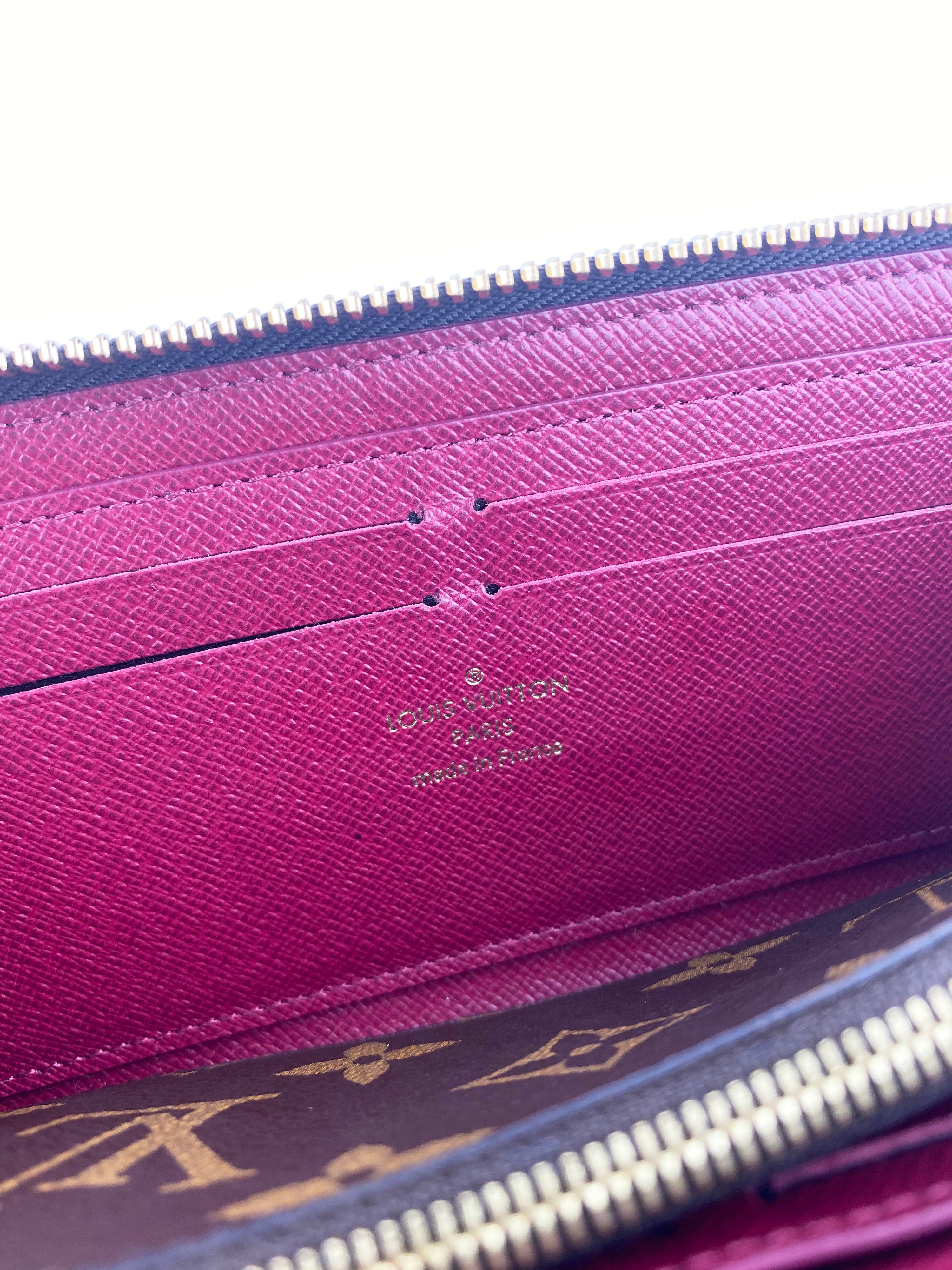 Louis Vuitton Fuchsia Clemence Wallet