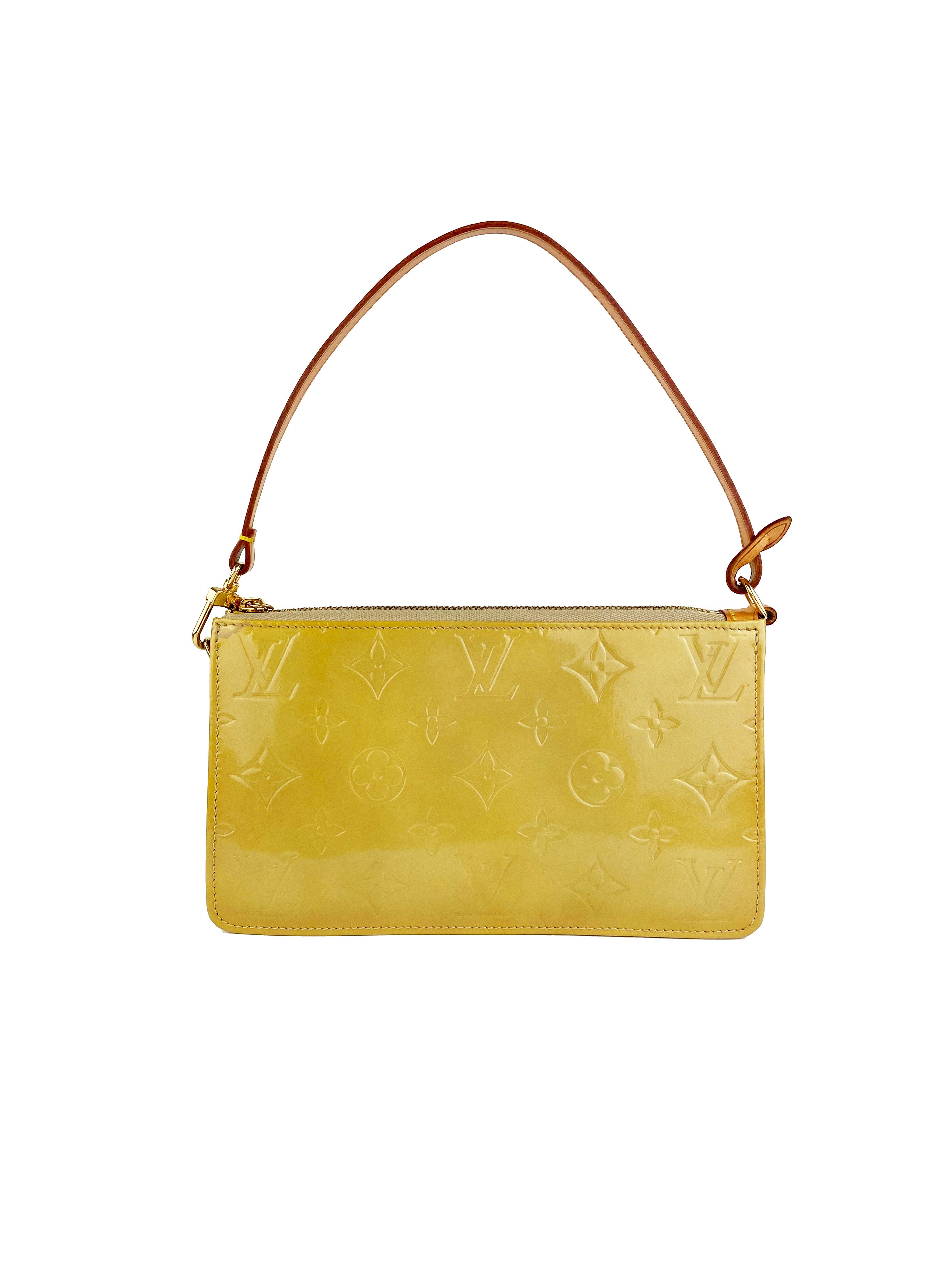 Louis Vuitton Vernis Lexington Pochette Patent Clutch