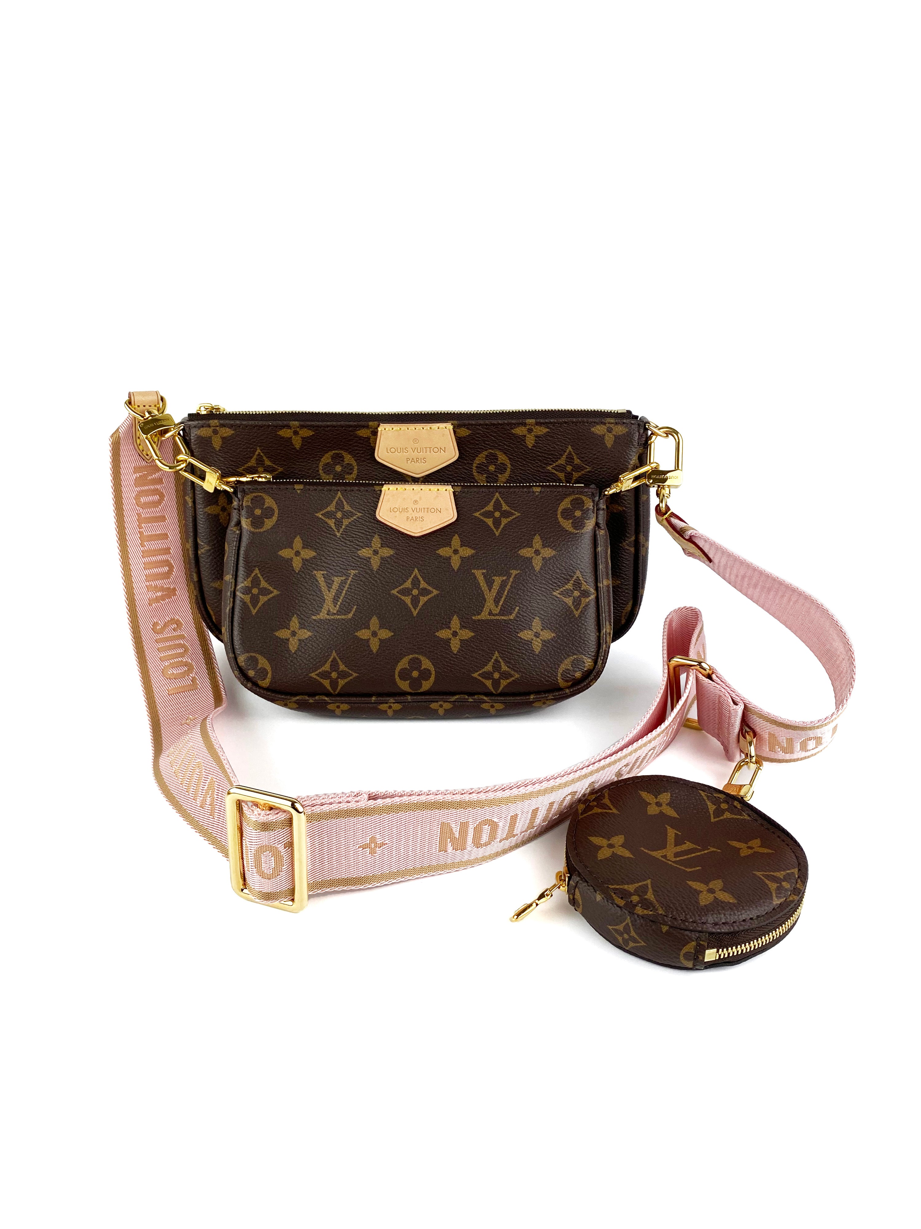 Louis Vuitton Rose Clair Multi-Pochette Bag