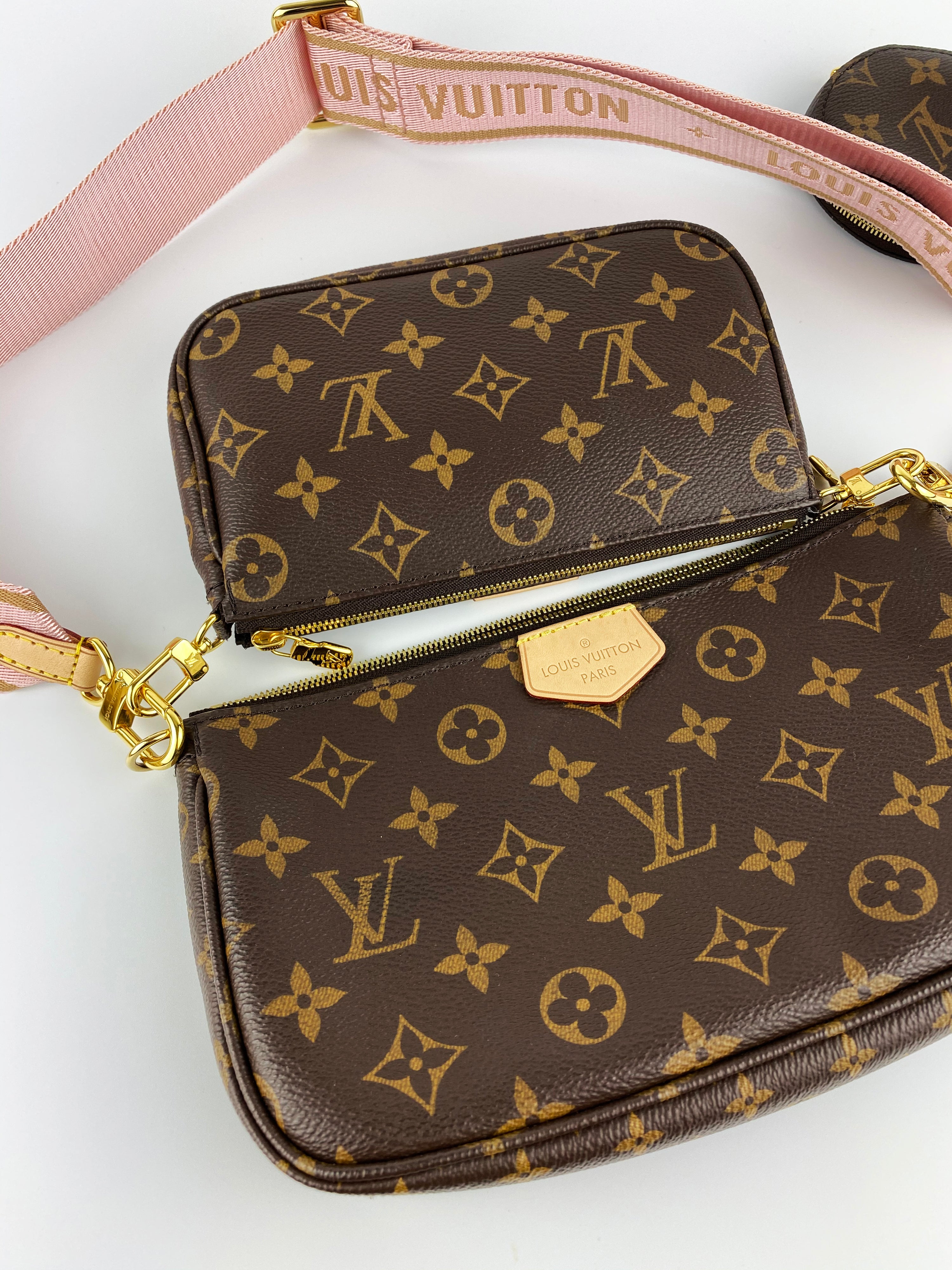 Louis Vuitton Rose Clair Multi-Pochette Bag