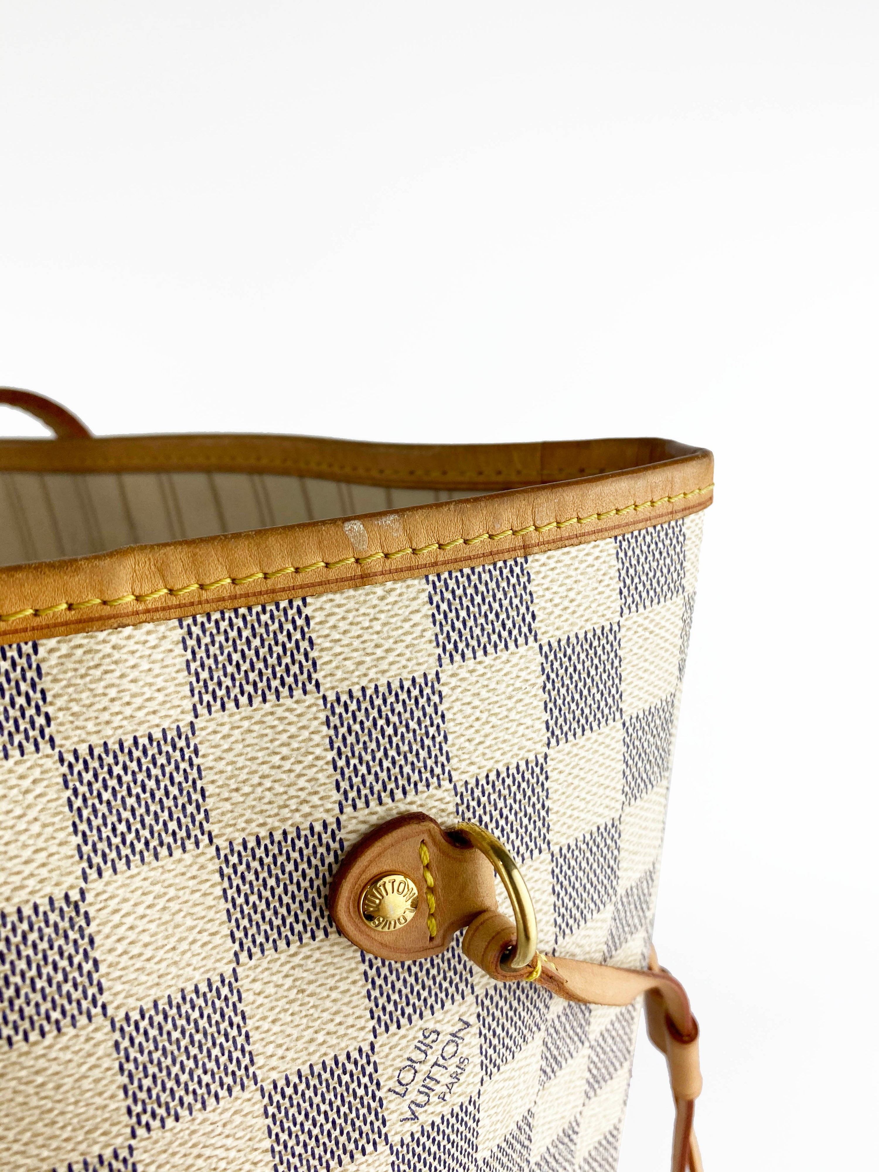 Louis Vuitton Damier Azur Neverfull GM Bag