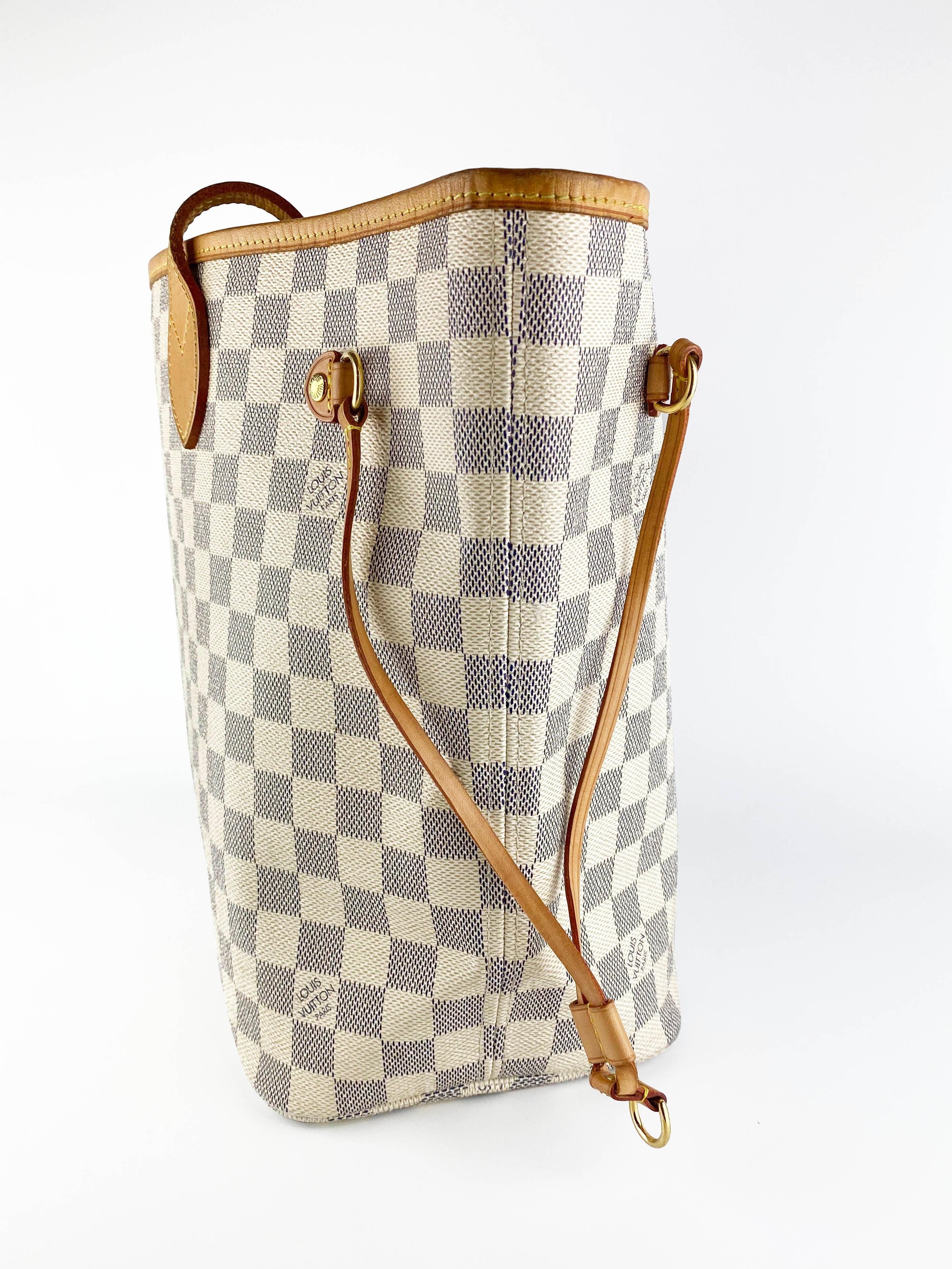 Louis Vuitton Damier Azur Neverfull GM Bag